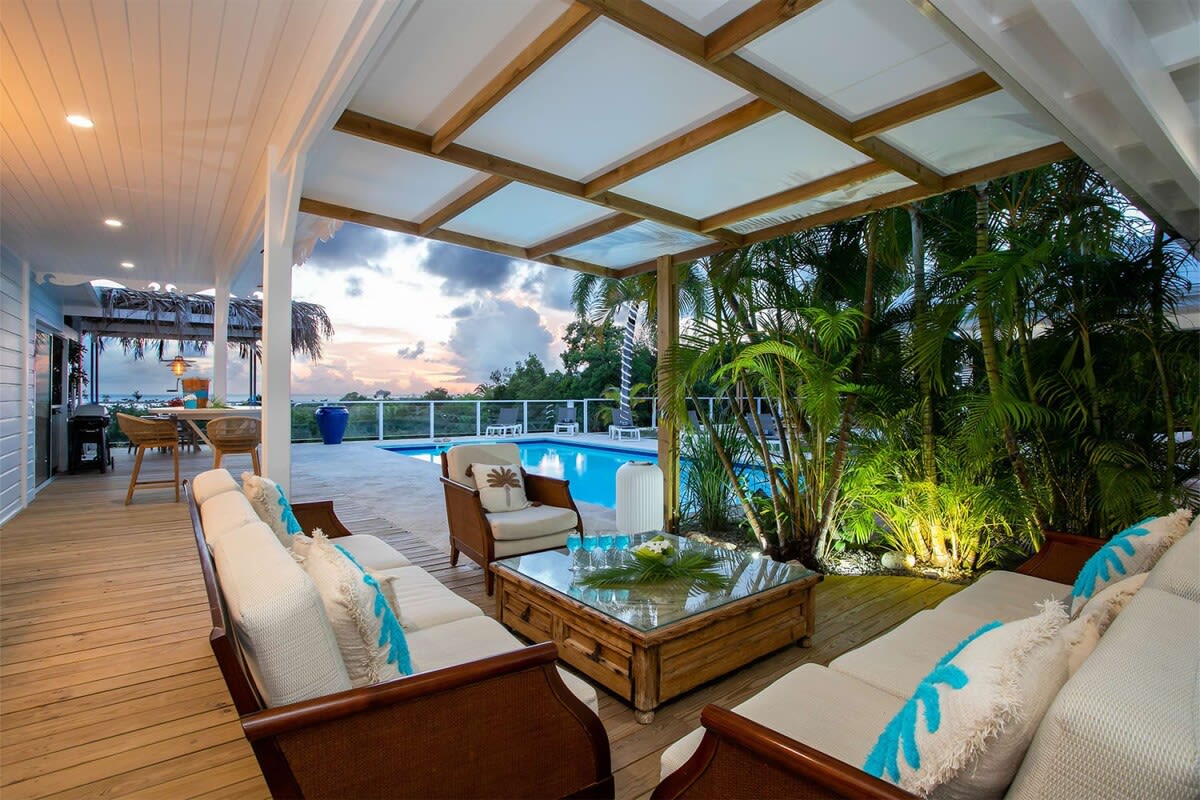 Villa Jacaranda, Baie Longue Views and Barefoot Terrace Living in Terres Basses - Photo 24
