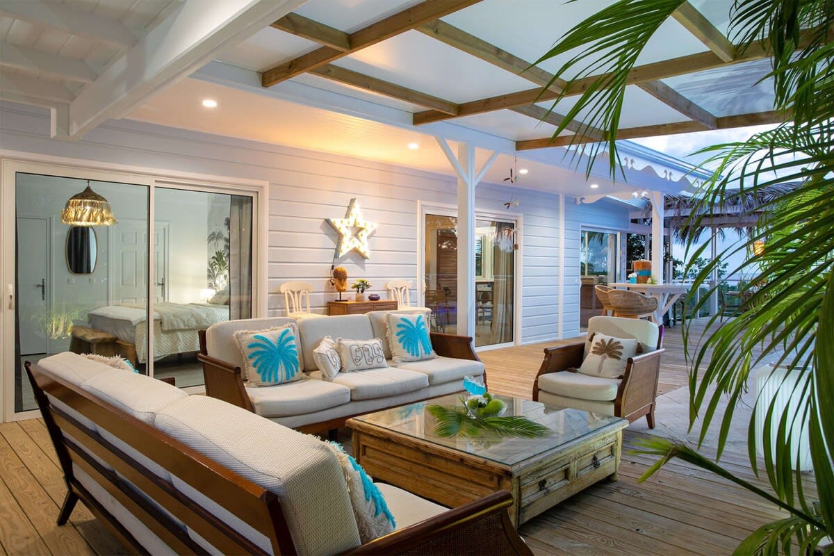 Villa Jacaranda, Baie Longue Views and Barefoot Terrace Living in Terres Basses - Photo 25