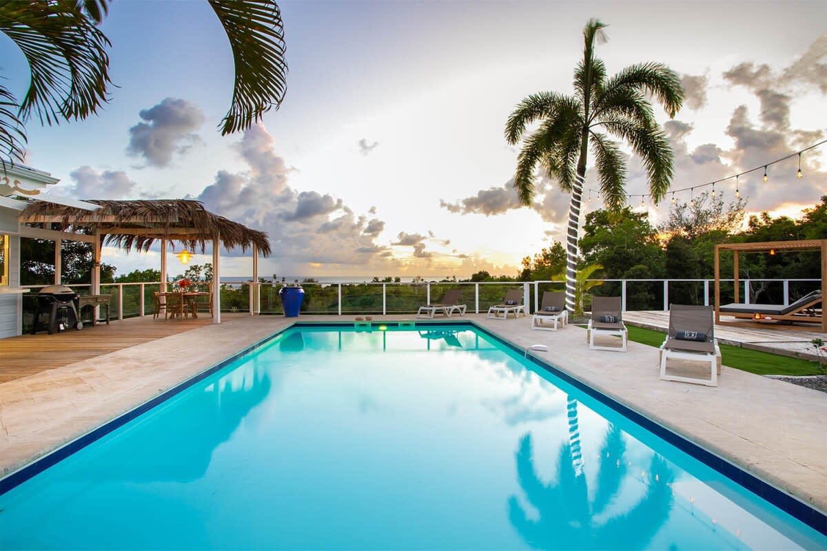 Villa Jacaranda, Baie Longue Views and Barefoot Terrace Living in Terres Basses - Photo 27