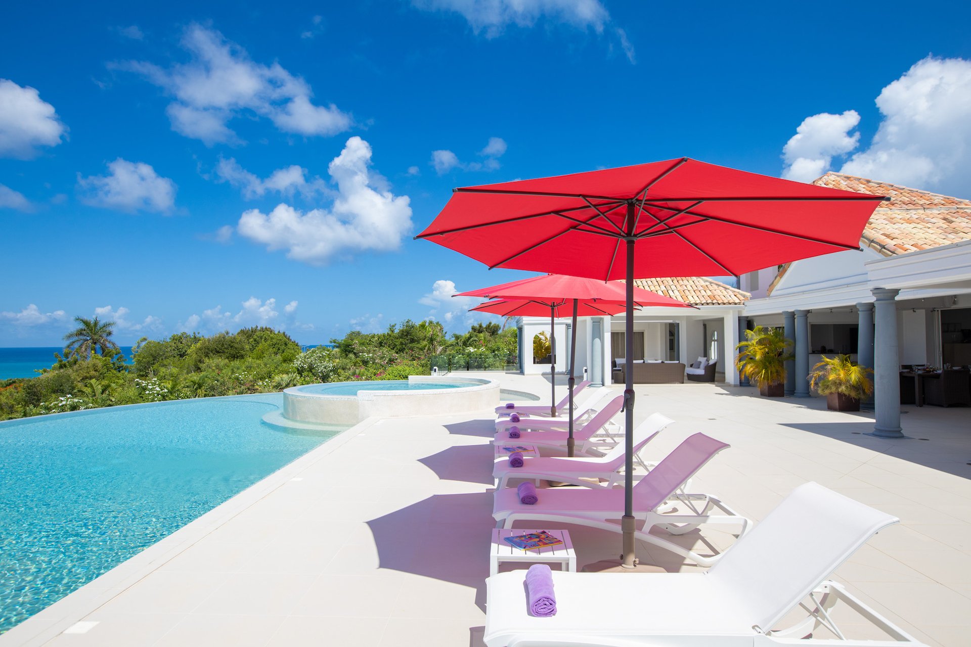 Just in Paradise, A Three Bedroom Les Terres Basses Villa with a Heated Infinity Pool Gallery 3