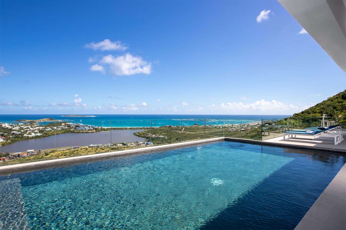 La Casa del Jefe, Mont Vernon Villa with Sweeping Views from Orient Bay to Grand Case Main View