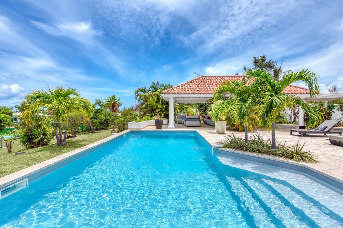 Villa La Nina, a Creole Garden Villa with Ocean Views in Terres Basses Gallery 1
