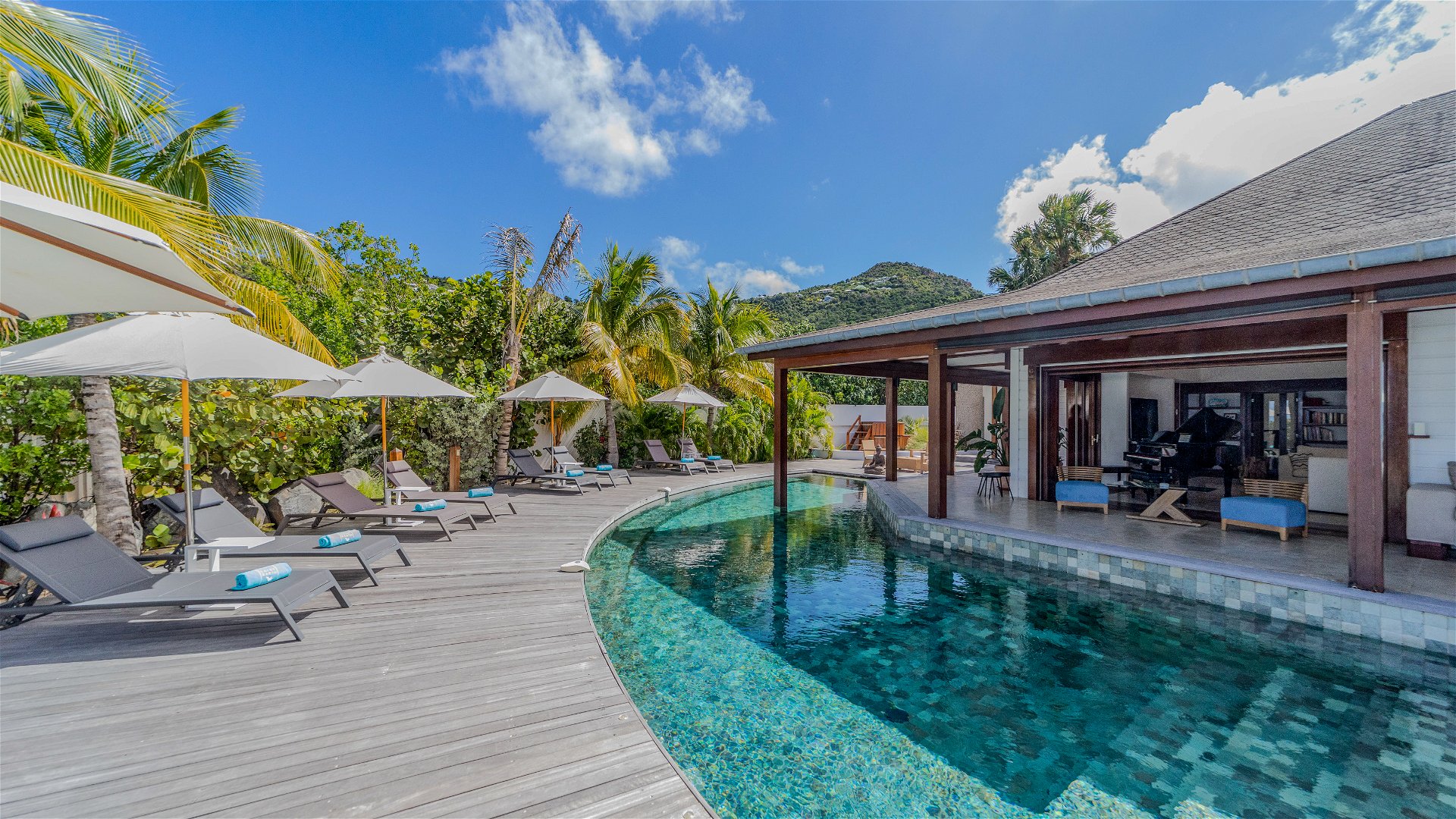 La Plage, Seven-Bedroom Beachfront Villa on Lorient Beach Gallery 1