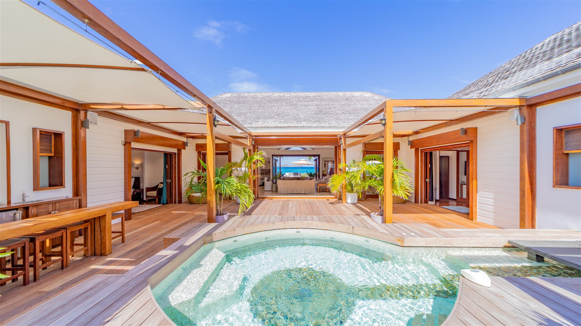 La Plage, Seven-Bedroom Beachfront Villa on Lorient Beach - Photo 8
