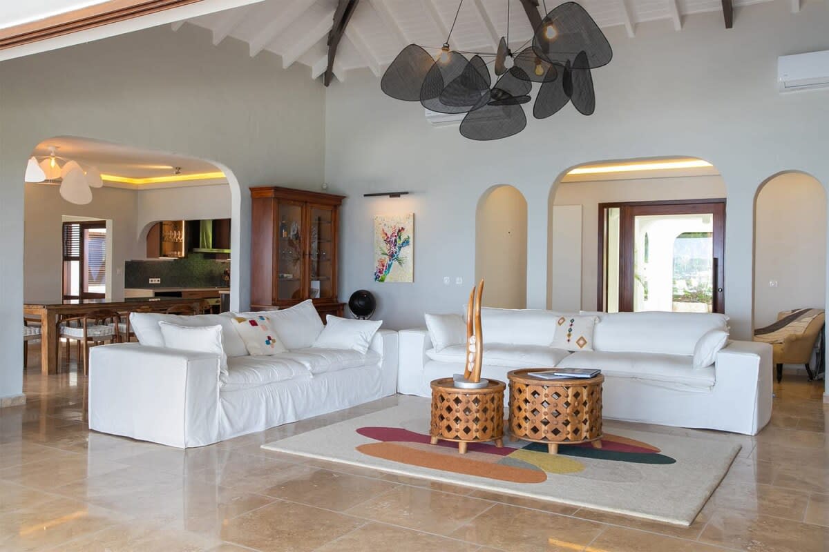 La Vue Folle, Terres Basses Beachfront Villa with Two Pools and Simpson Bay Lagoon Views - Photo 19