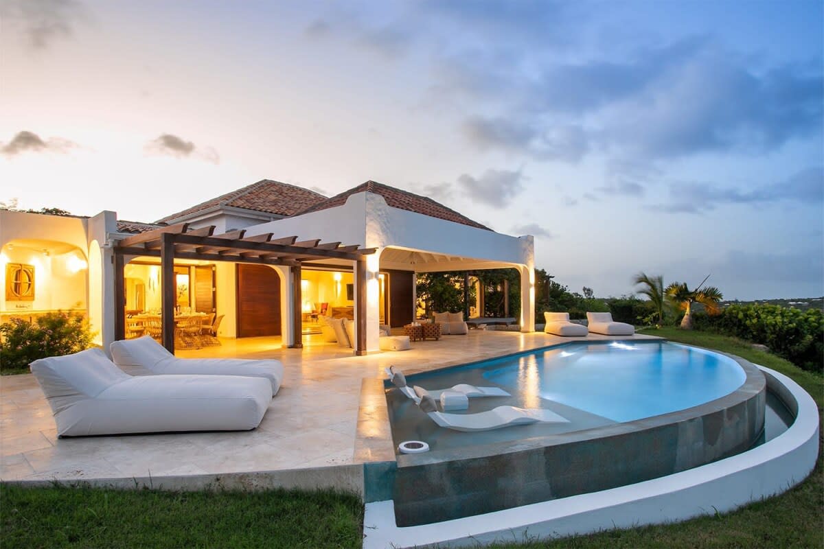 La Vue Folle, Terres Basses Beachfront Villa with Two Pools and Simpson Bay Lagoon Views - Photo 43