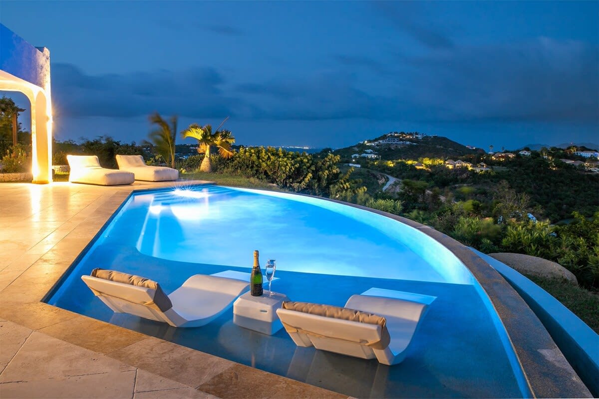 La Vue Folle, Terres Basses Beachfront Villa with Two Pools and Simpson Bay Lagoon Views - Photo 44