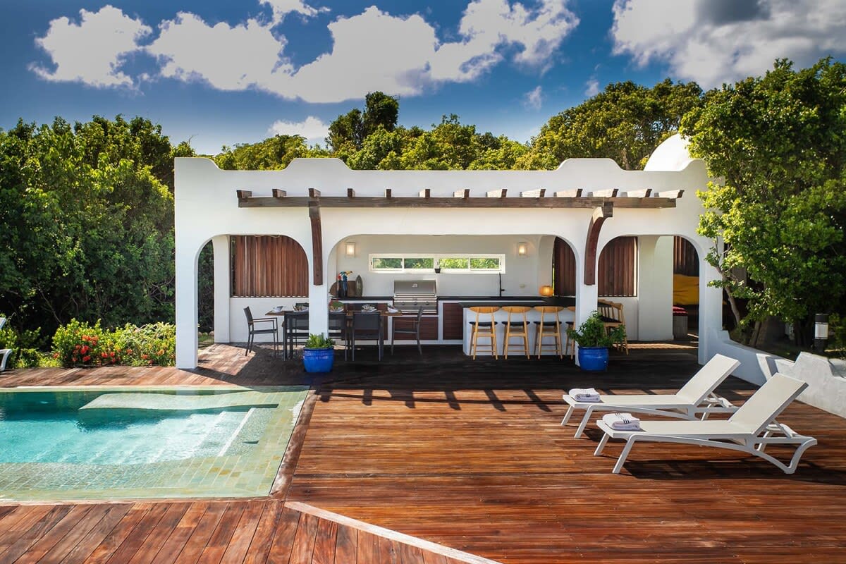 La Vue Folle, Terres Basses Beachfront Villa with Two Pools and Simpson Bay Lagoon Views - Photo 7