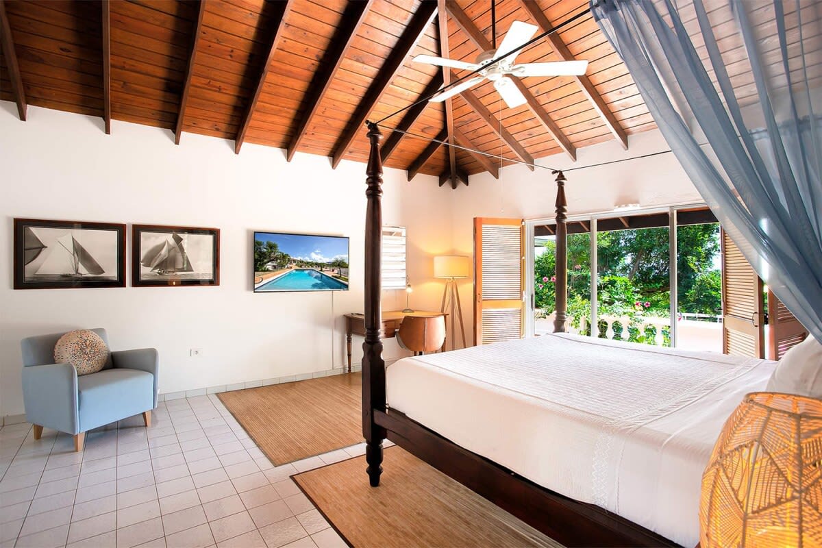 Villa Les Zephyrs, a Colonial West Indian Villa Above Baie Longue - Photo 36