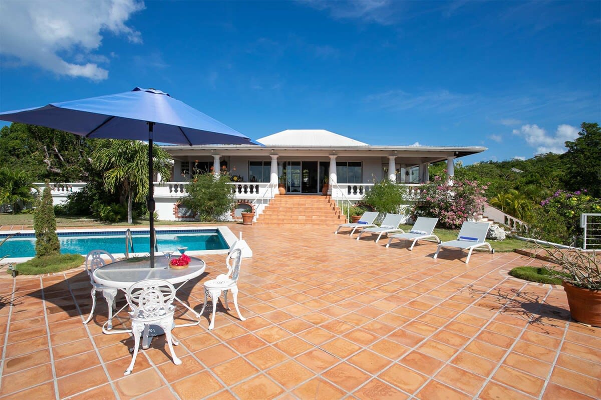 Villa Les Zephyrs, a Colonial West Indian Villa Above Baie Longue - Photo 9