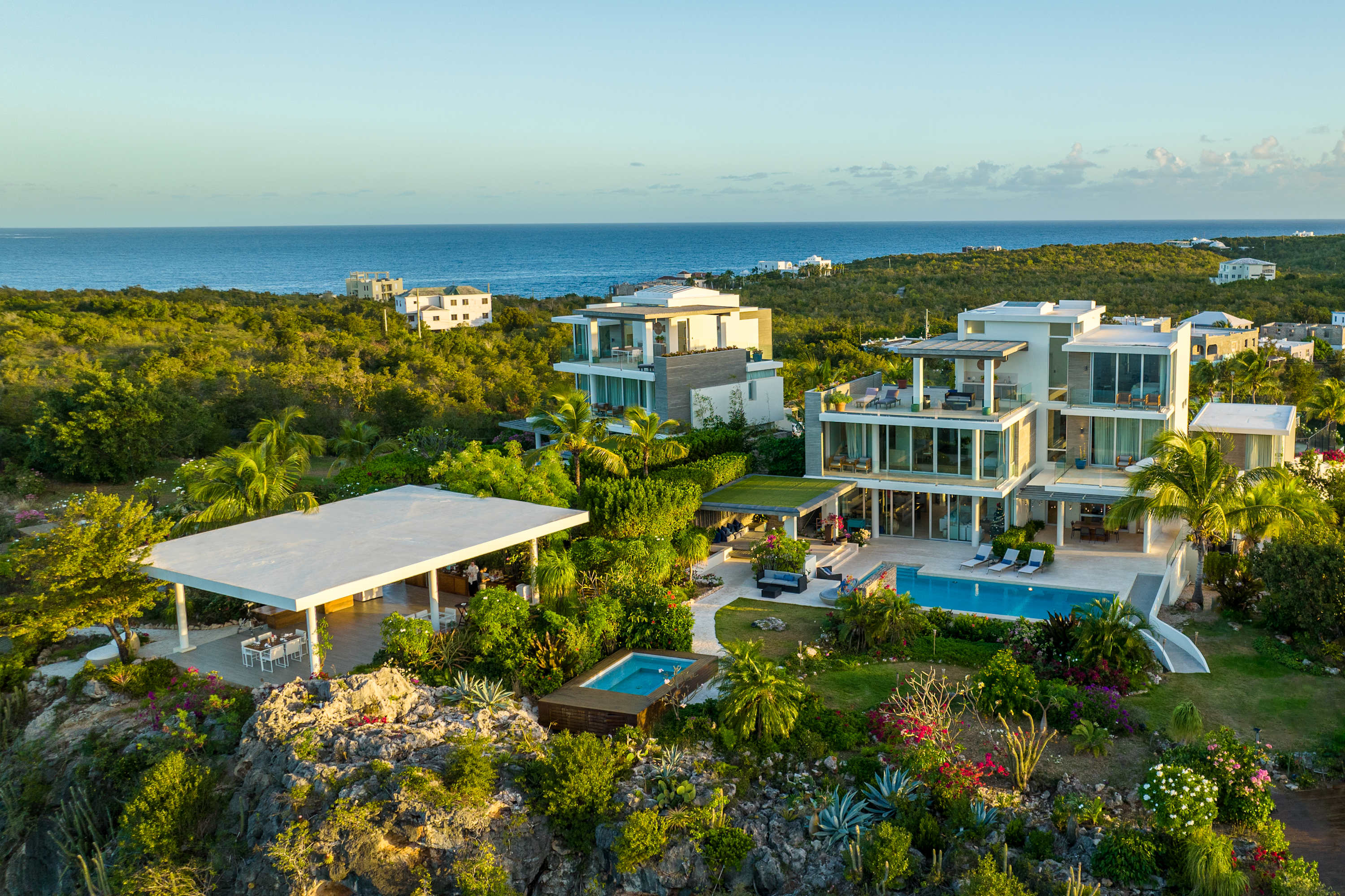 Little Bay Villas, Private Beachfront Estate in Anguilla with Two Pools and Ocean Views Gallery 1