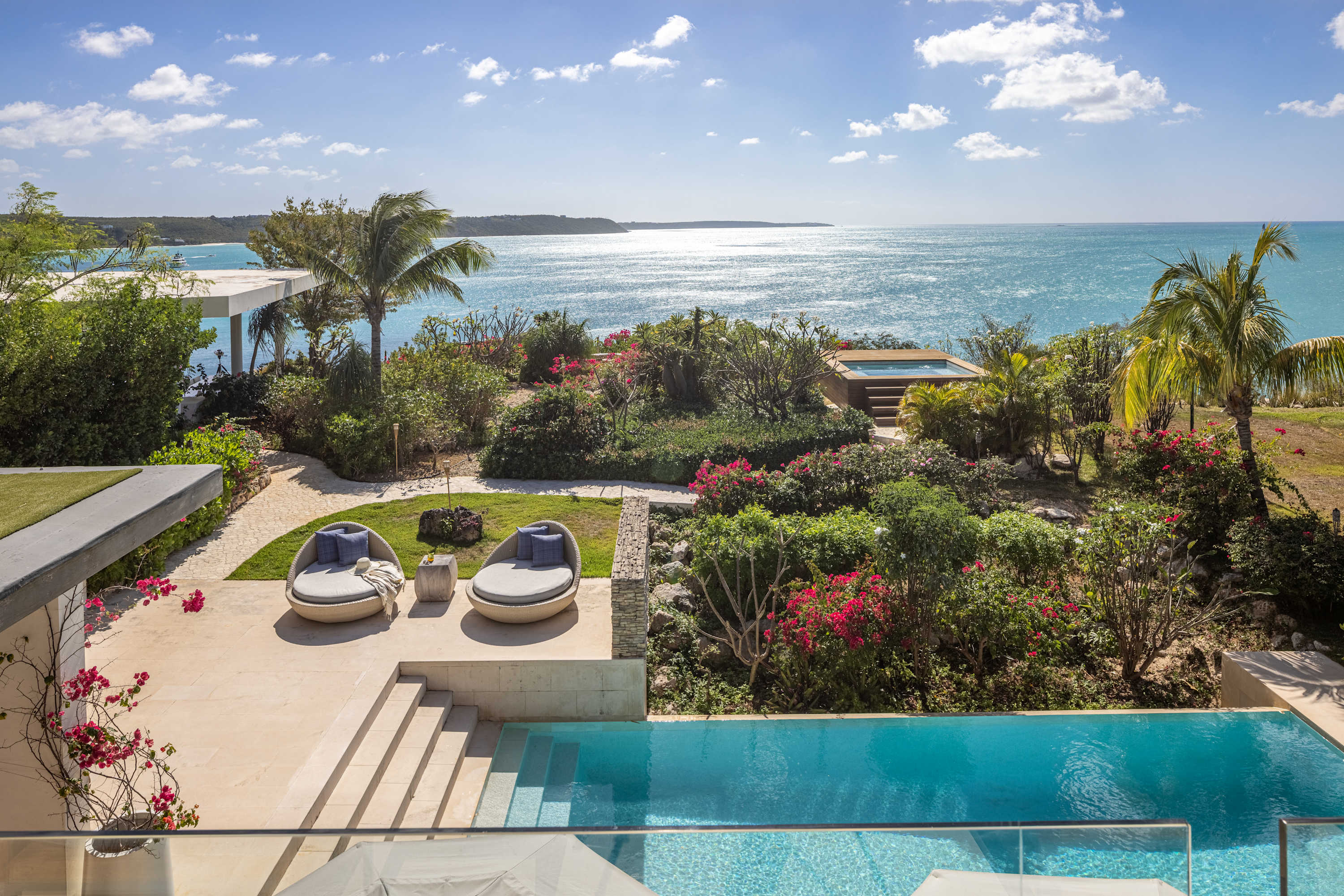Little Bay Villas, Private Beachfront Estate in Anguilla with Two Pools and Ocean Views Gallery 2