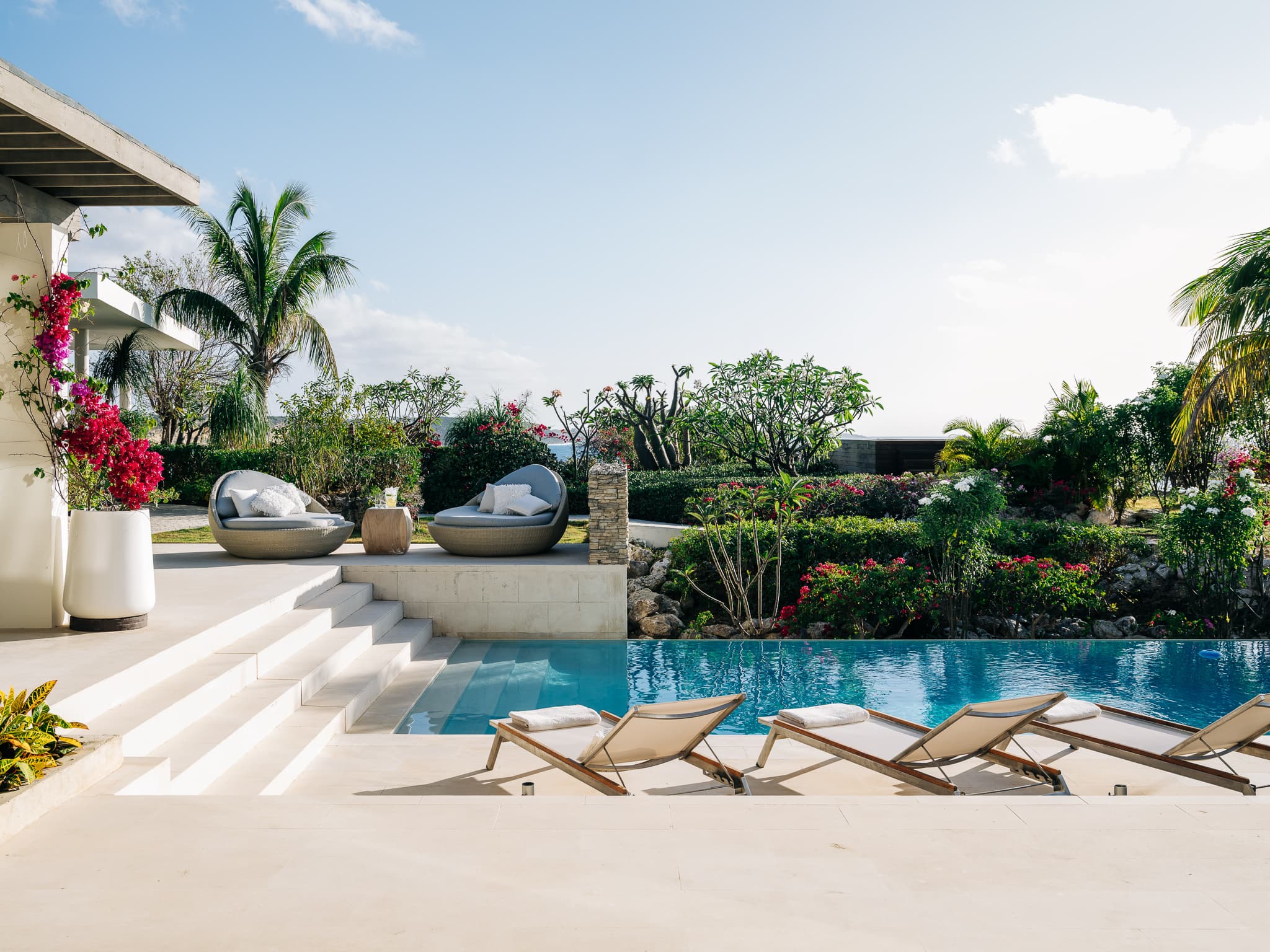 Little Bay Villas, Private Beachfront Estate in Anguilla with Two Pools and Ocean Views - Photo 6