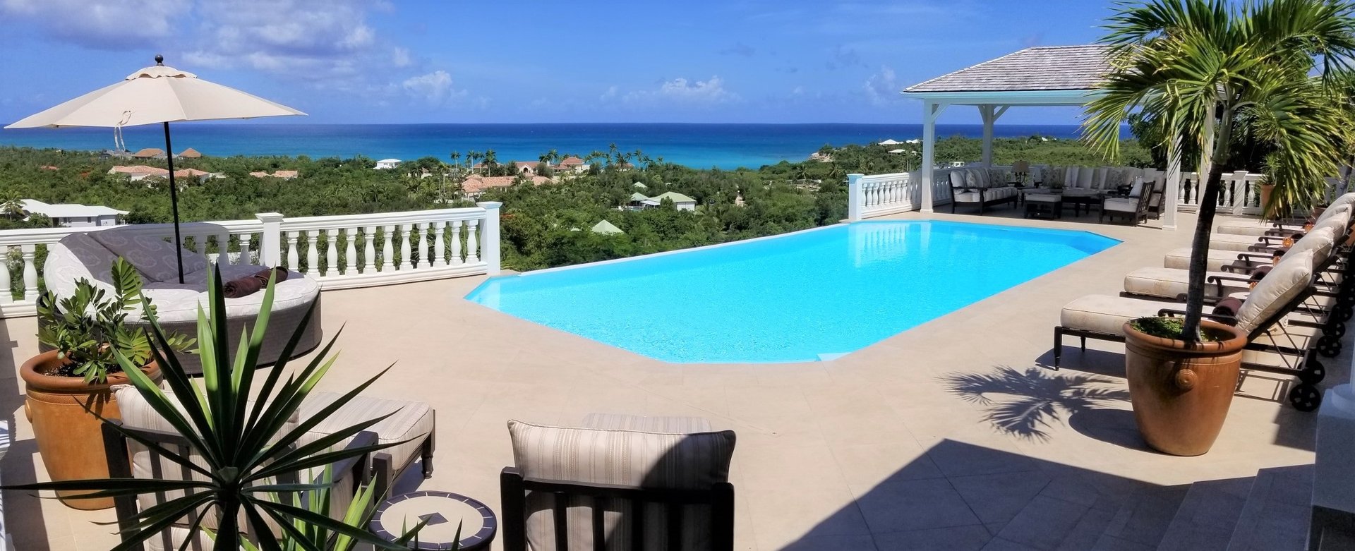 Mille Fleurs, A Four-Bedroom Garden Estate Above Baie aux Prunes