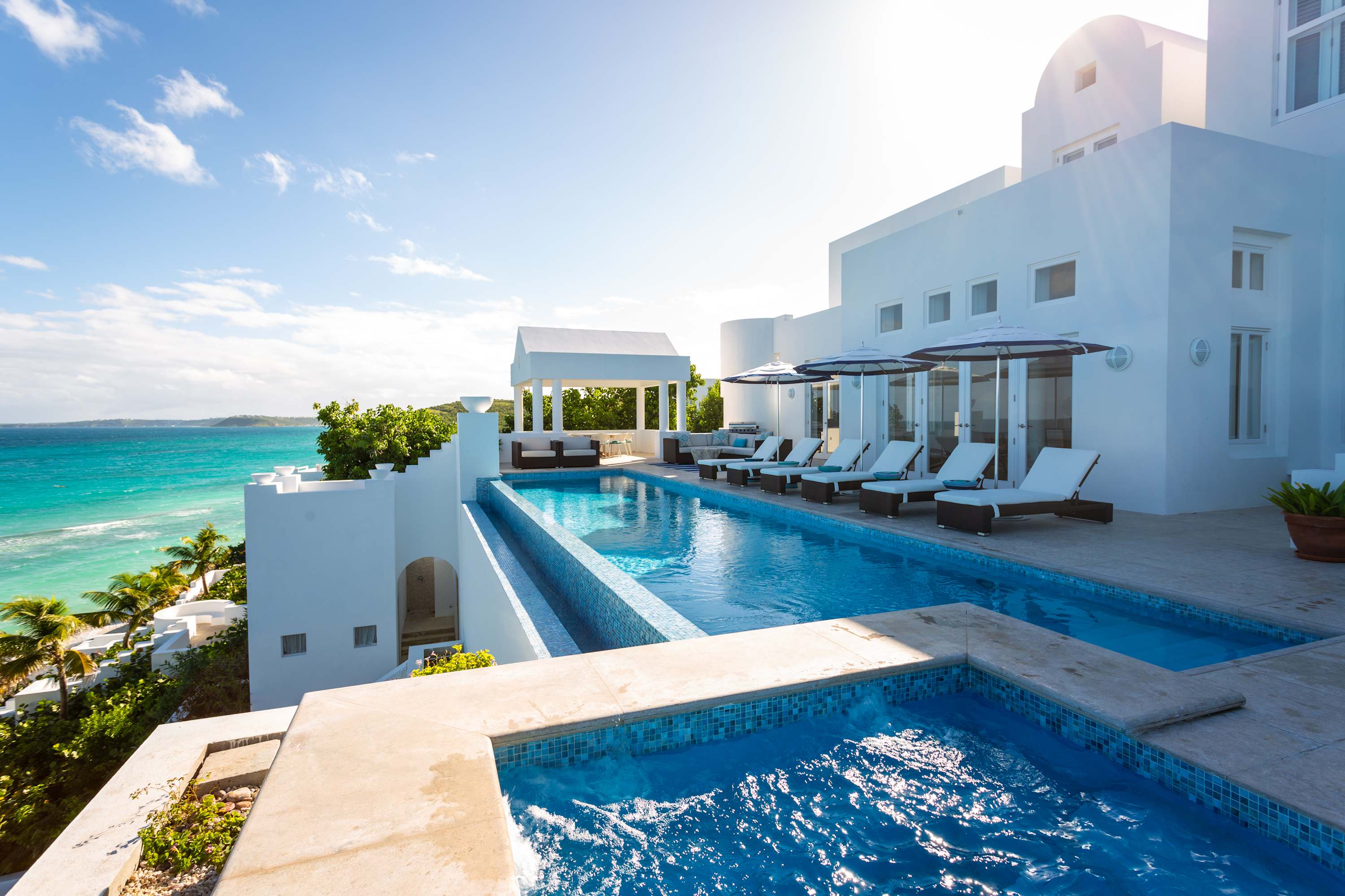 Villa Nuage, Five-Bedroom Ocean View Retreat on Long Bay Beach Gallery 2