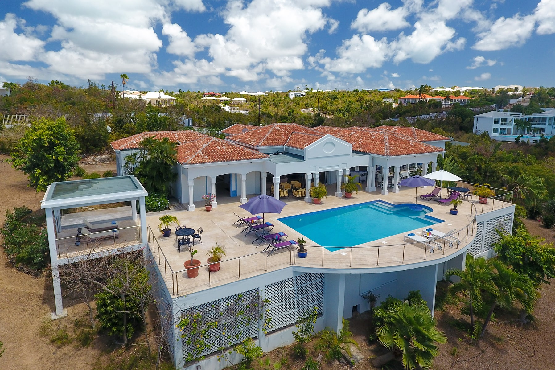 Villa Oceane in Terres Basses, a Four-Bedroom Saint Martin Villa with Heated Pool and Ocean Views - Photo 13