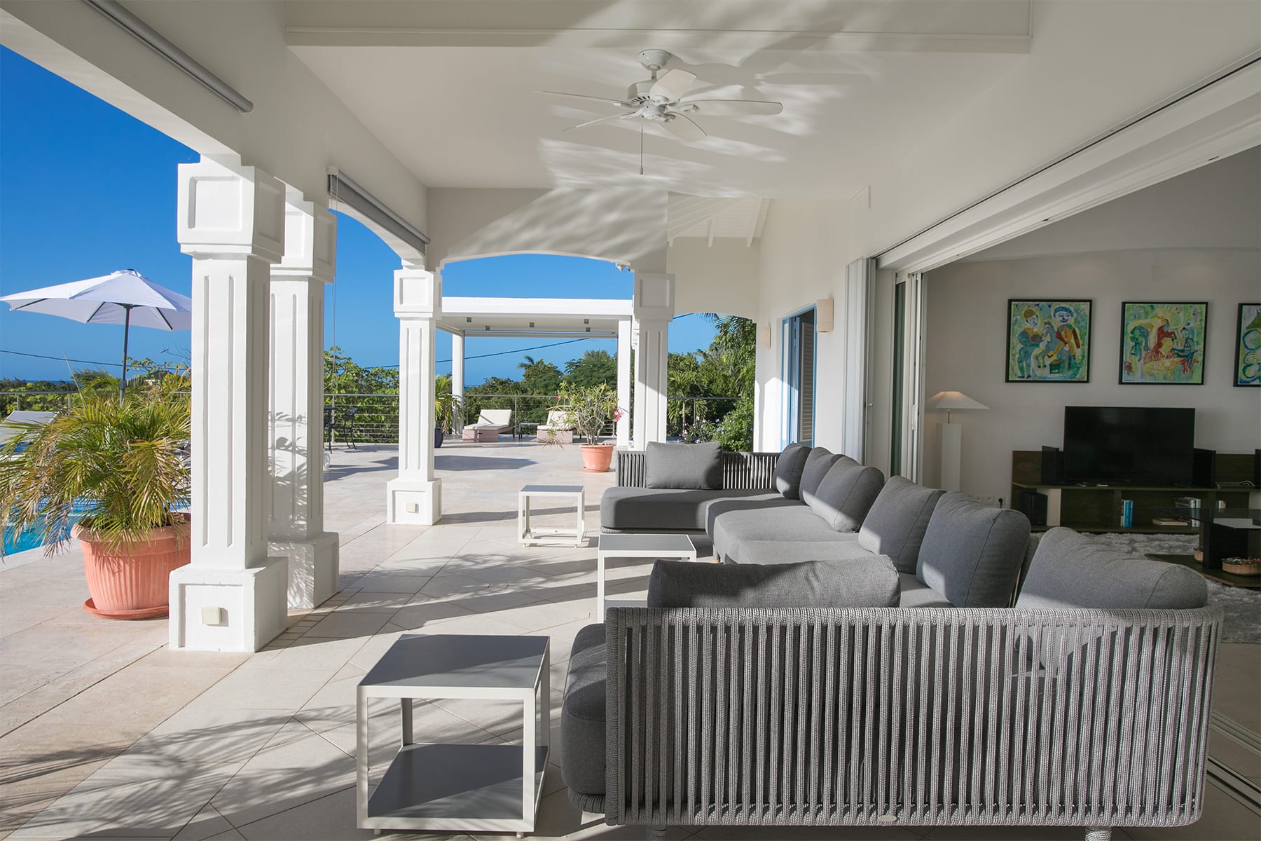 Villa Oceane in Terres Basses, a Four-Bedroom Saint Martin Villa with Heated Pool and Ocean Views - Photo 9