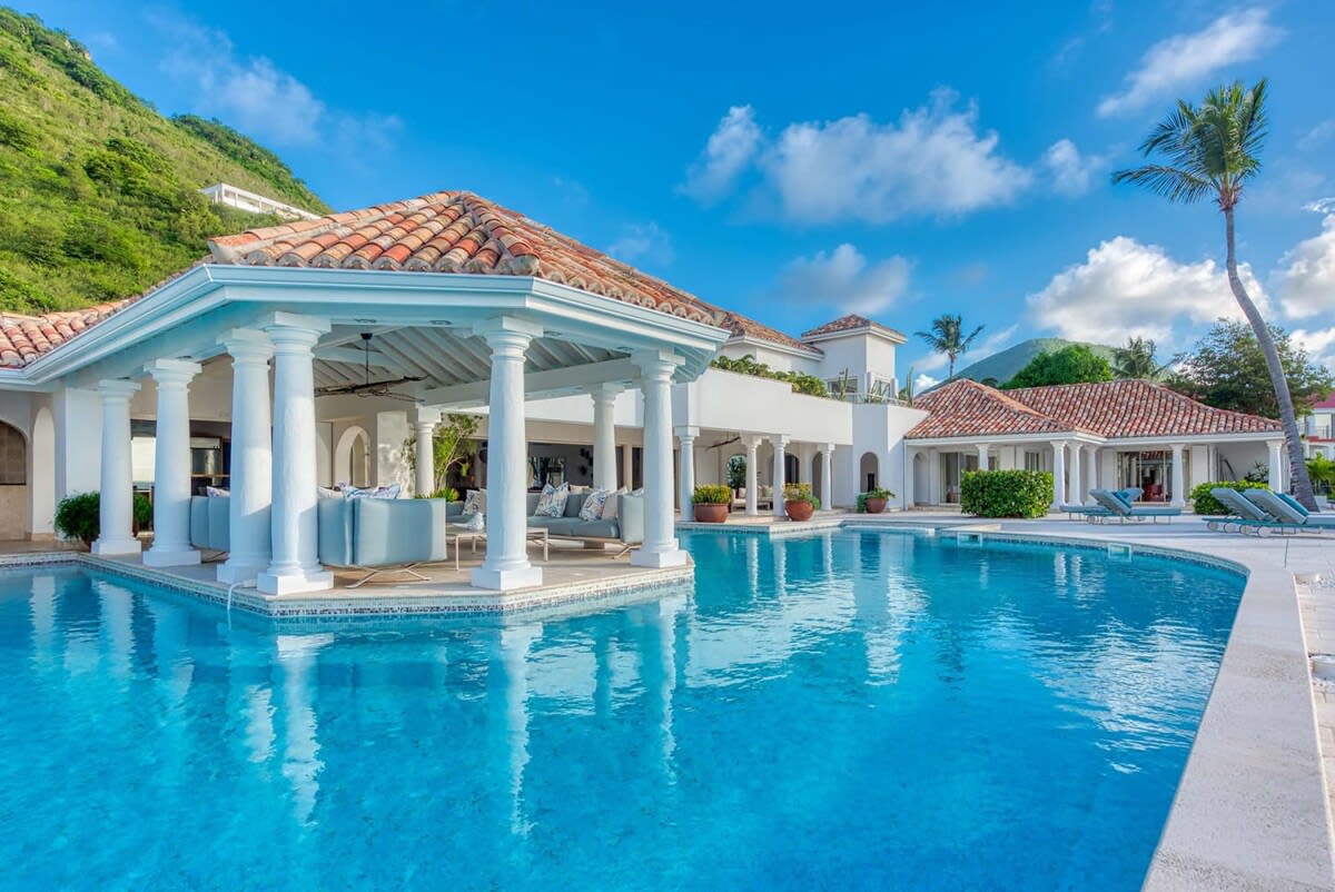 Villa Petite Plage 5, Grand Case Beachfront Estate with Six King Suites and Heated Pool Gallery 2