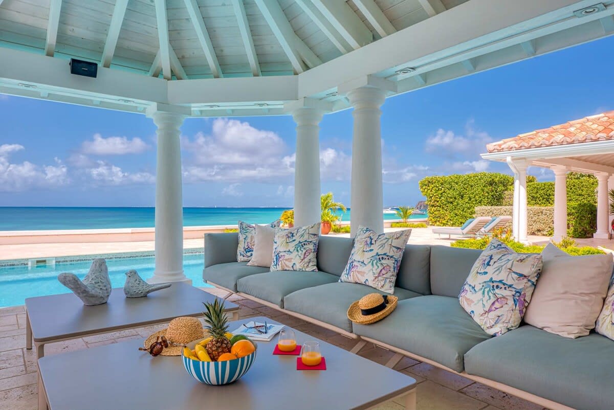 Villa Petite Plage 5, Grand Case Beachfront Estate with Six King Suites and Heated Pool Gallery 3