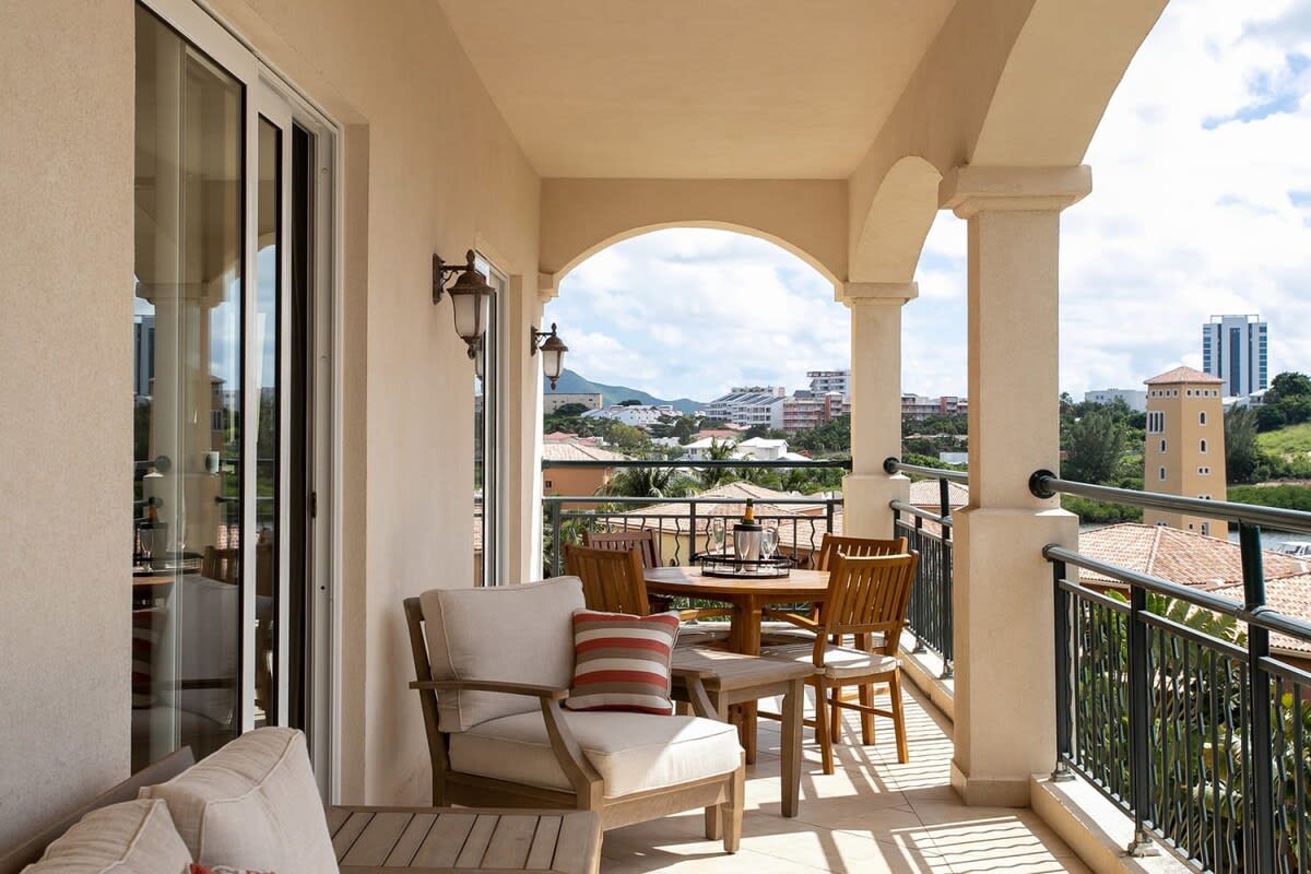 Villa Sea Breeze at Porto Cupecoy, Ocean-View Caribbean Condo with Resort Amenities Gallery 1