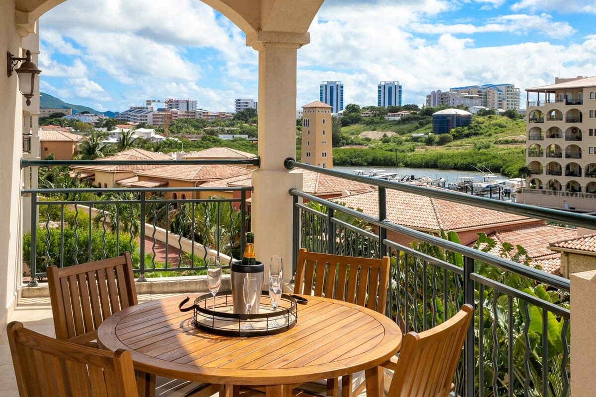 Villa Sea Breeze at Porto Cupecoy, Ocean-View Caribbean Condo with Resort Amenities Gallery 2