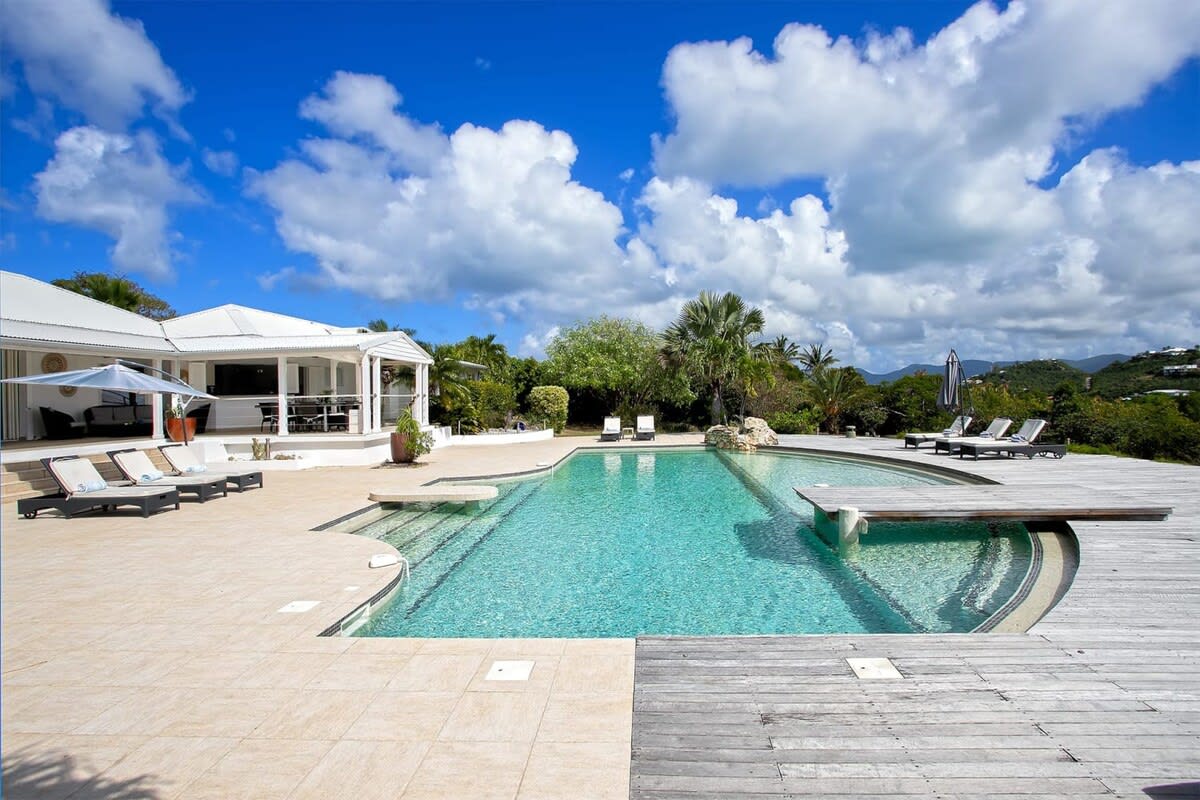 Villa Sol e Luna, Ocean-View Villa in Terres Basses - Photo 13