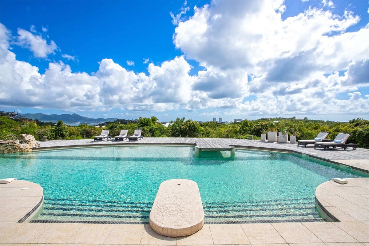 Villa Sol e Luna, Ocean-View Villa in Terres Basses Gallery 1