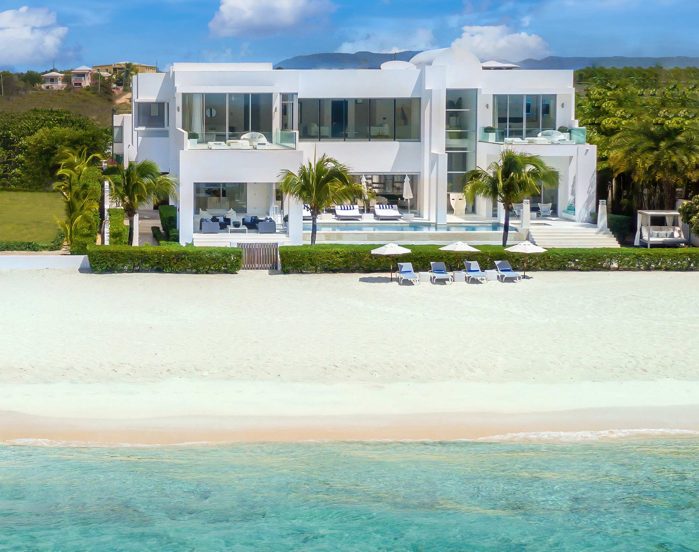 The Coastal House, Meads Bay Beachfront Estate with Eight King Suites