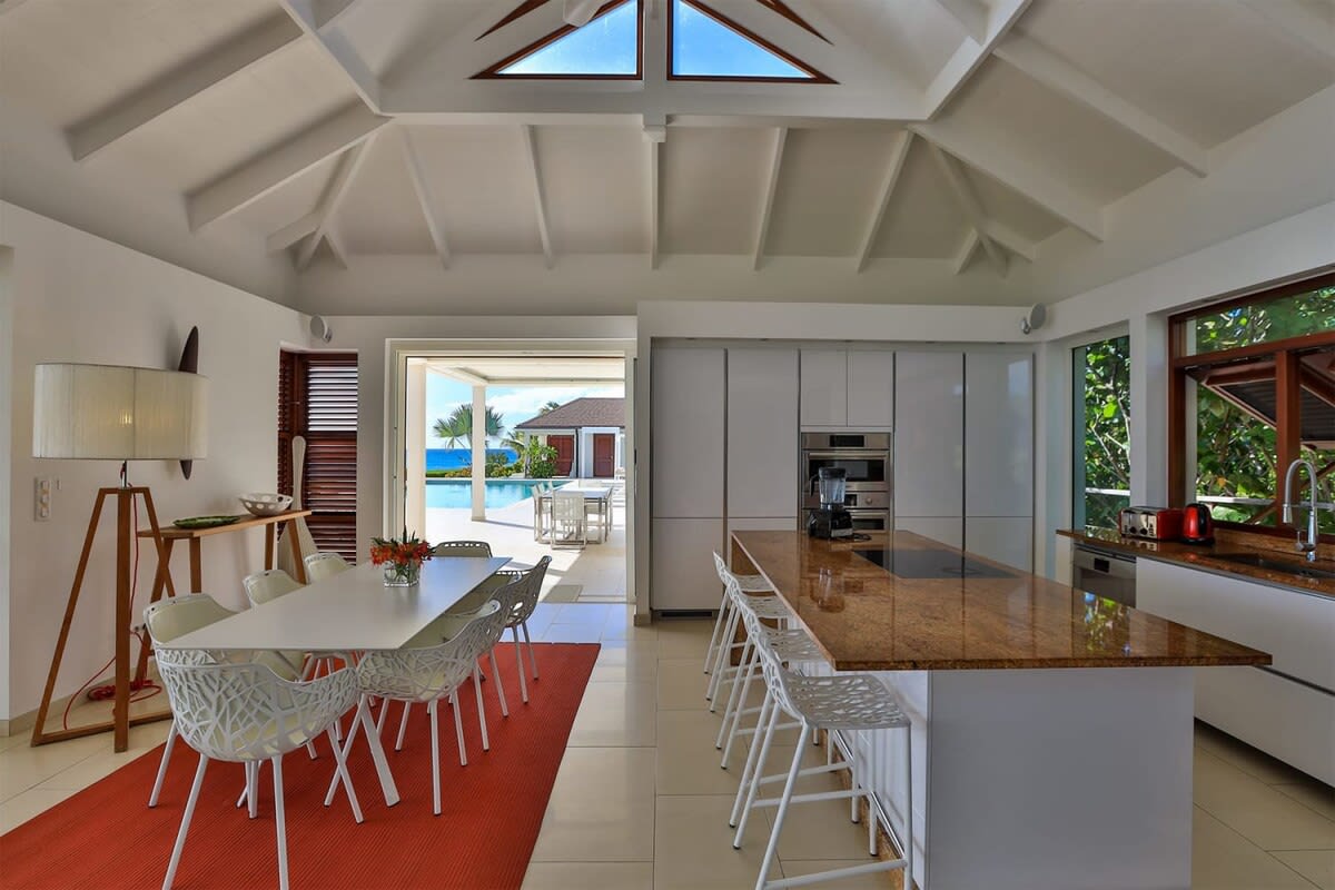 Turtle Nest, Beachfront Baie Longue Villa with Four King Suites - Photo 16