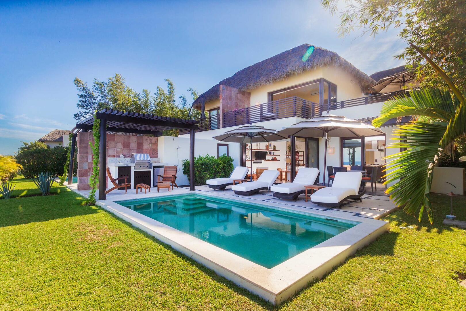 Villa Aguamarina, Ocean and Fairway View Retreat in Punta Mita - Photo 5