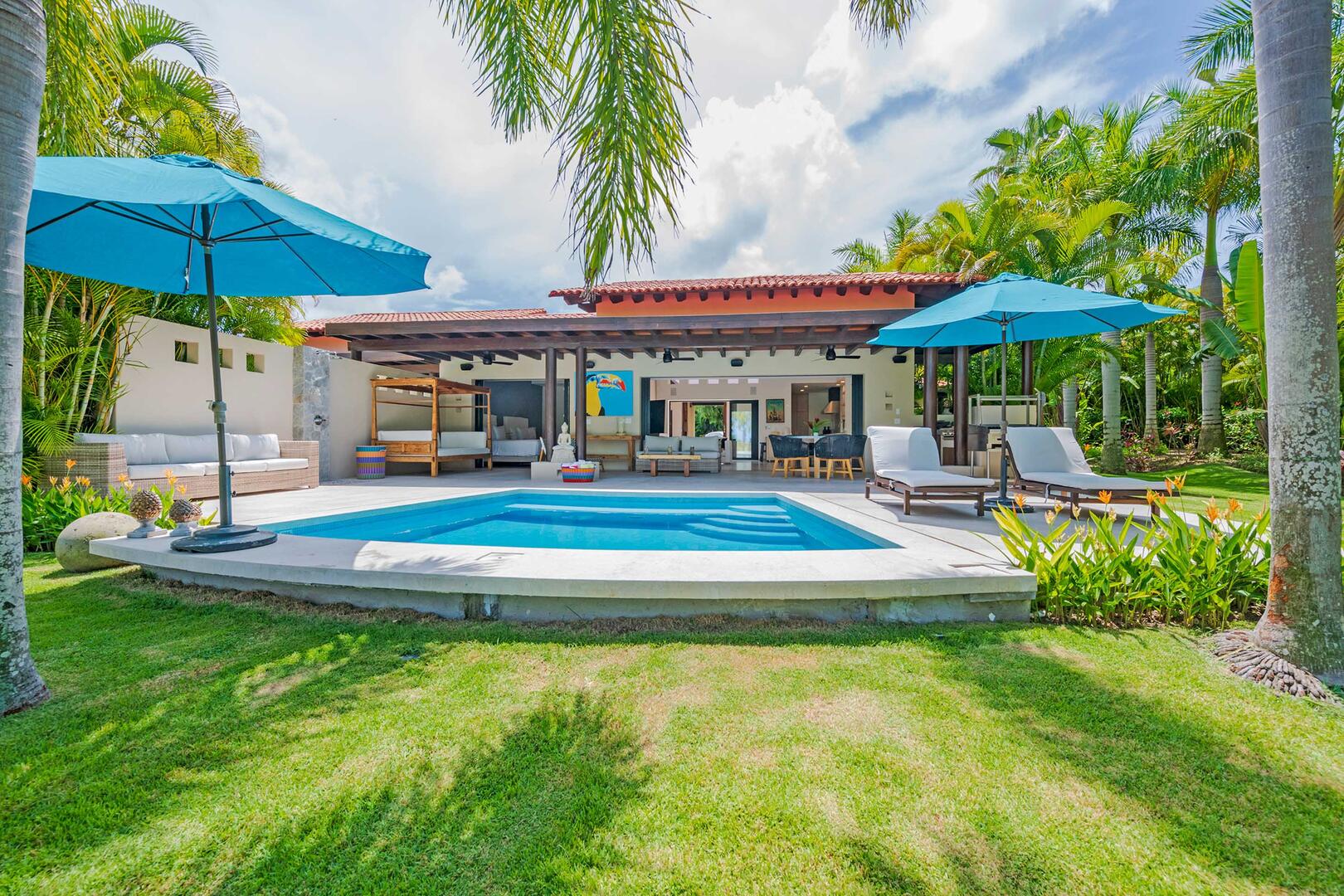 Villa Alfaro, Single-Level Punta Mita Villa with Fairway Views and Beach Club Access Main View