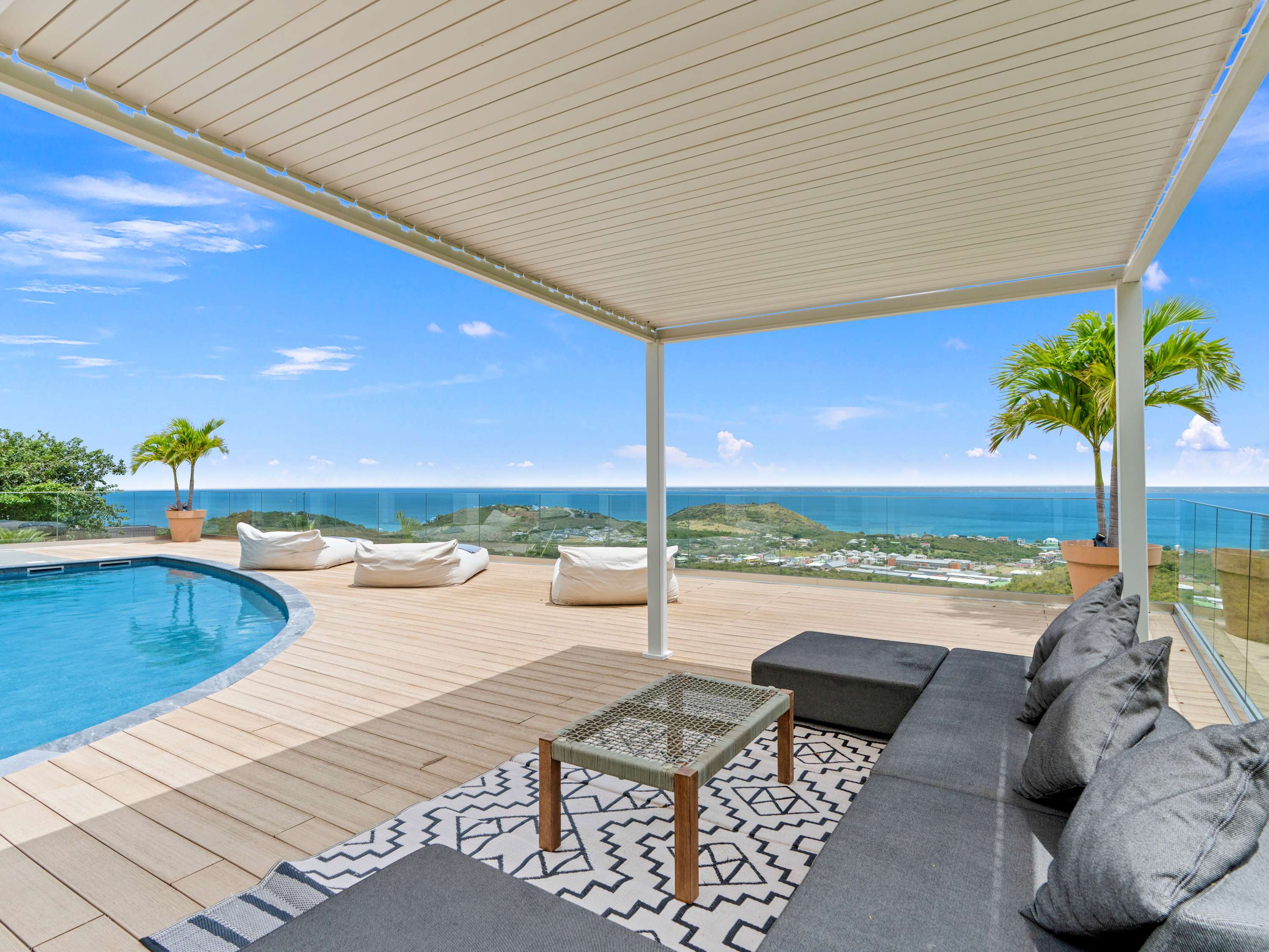 Villa Almaro, Modern Boho Hillside Villa with Anguilla Sea Views - Photo 10