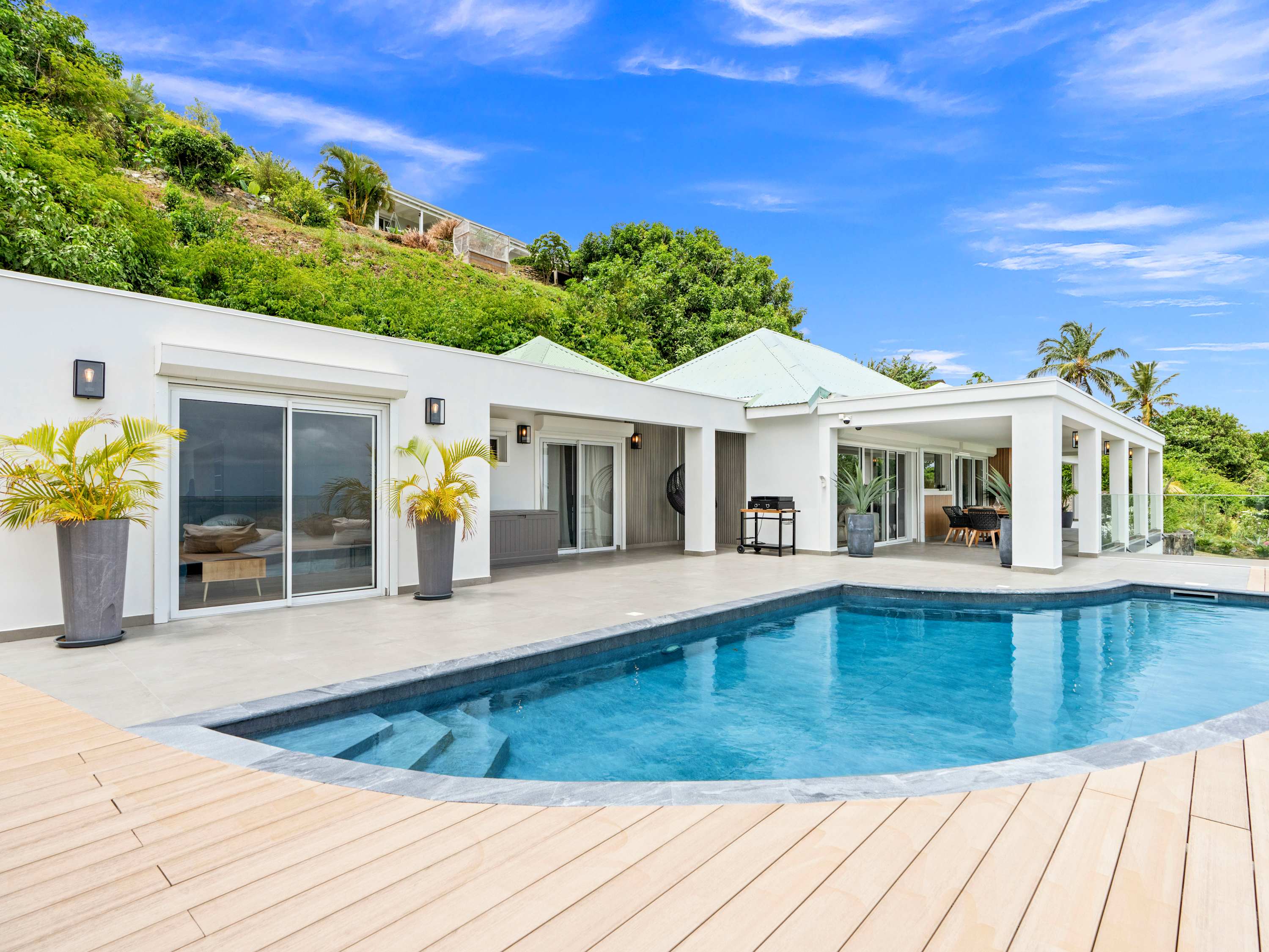 Villa Almaro, Modern Boho Hillside Villa with Anguilla Sea Views - Photo 12