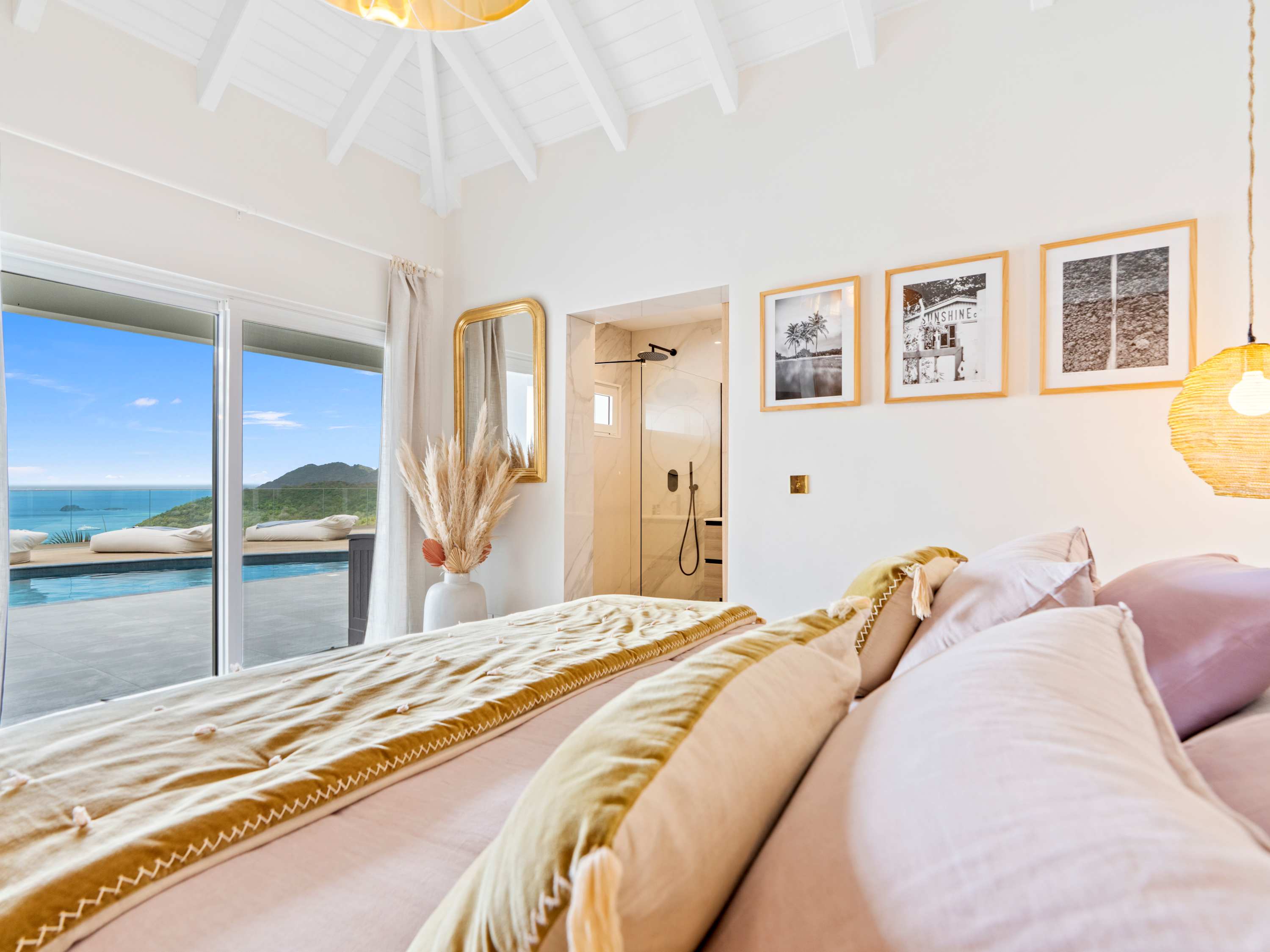Villa Almaro, Modern Boho Hillside Villa with Anguilla Sea Views - Photo 24