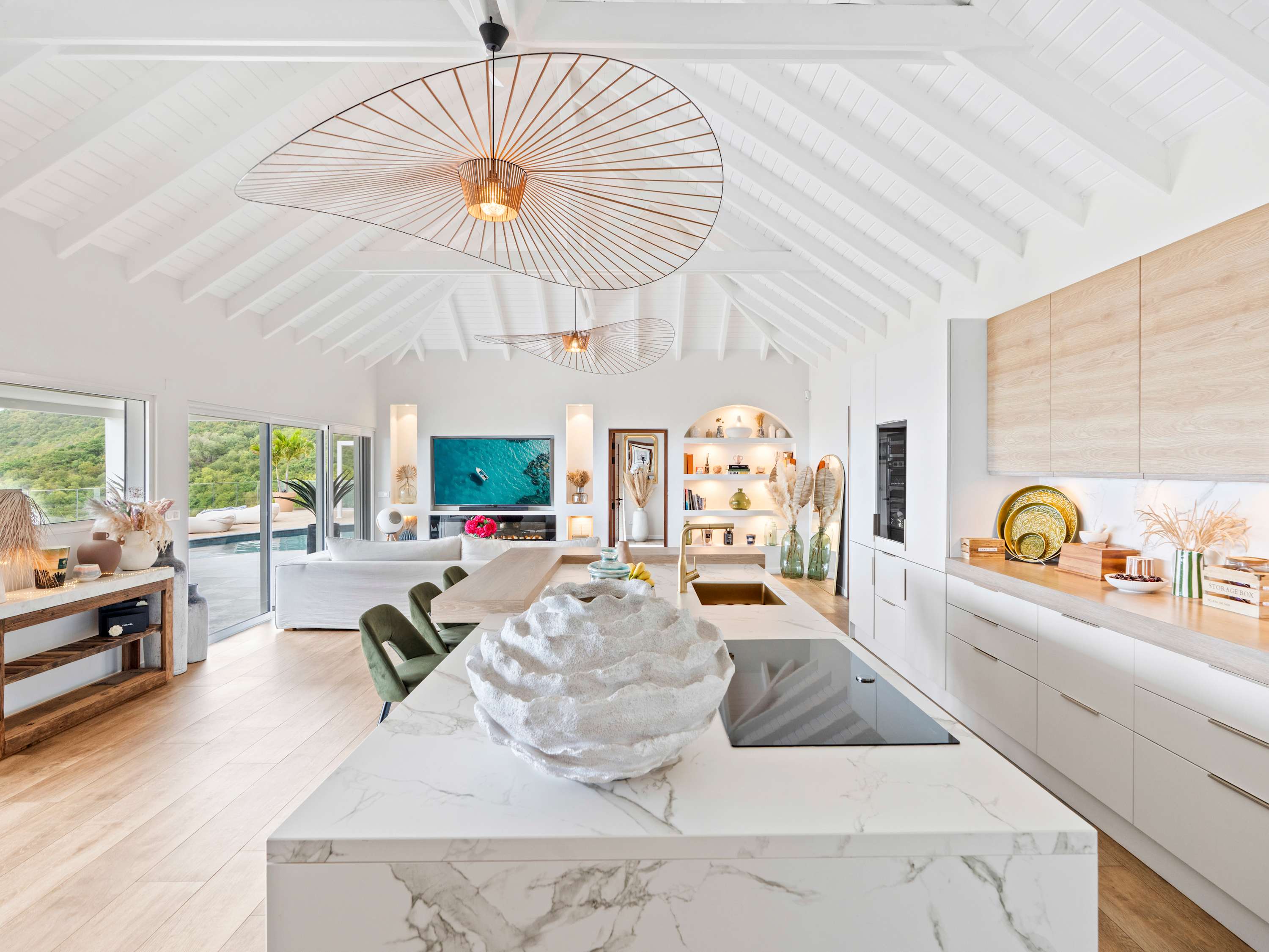 Villa Almaro, Modern Boho Hillside Villa with Anguilla Sea Views - Photo 34