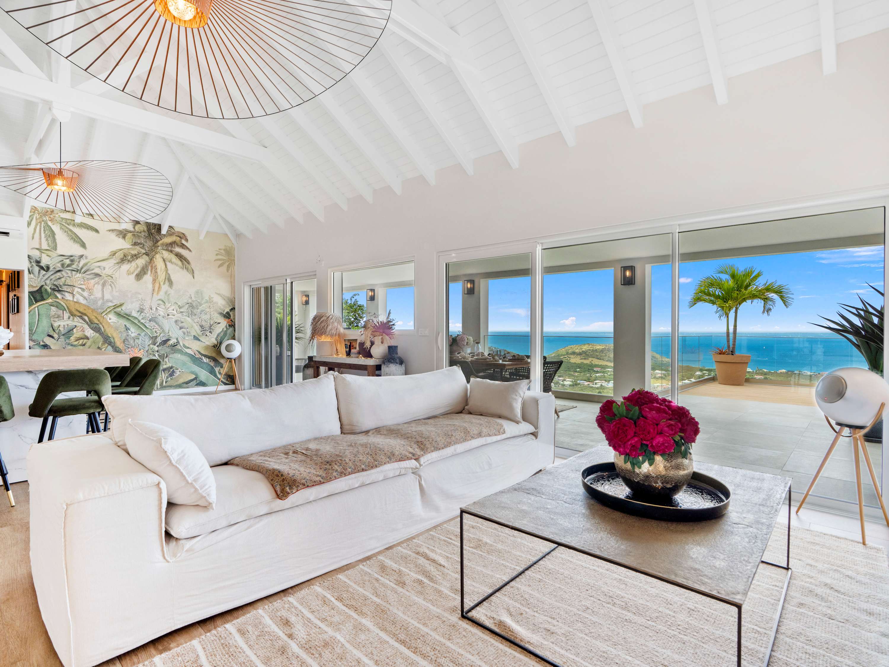 Villa Almaro, Modern Boho Hillside Villa with Anguilla Sea Views - Photo 37
