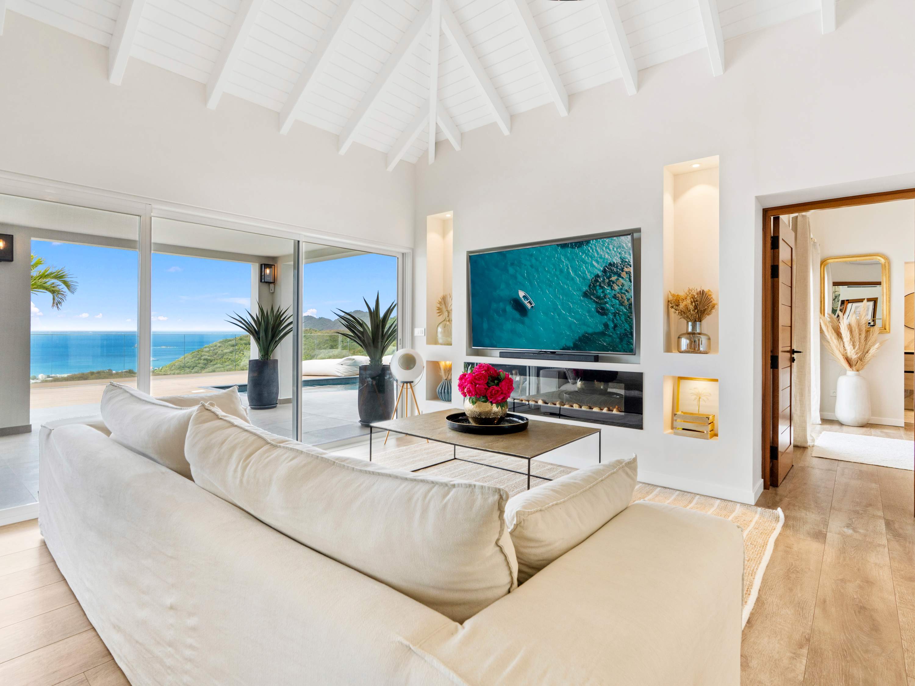Villa Almaro, Modern Boho Hillside Villa with Anguilla Sea Views - Photo 41
