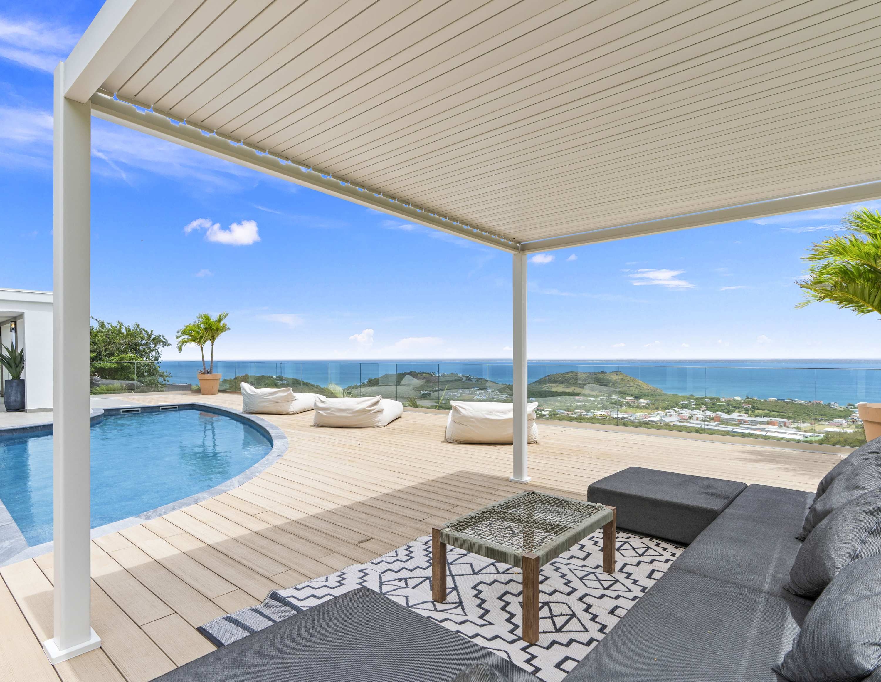 Villa Almaro, Modern Boho Hillside Villa with Anguilla Sea Views - Photo 6
