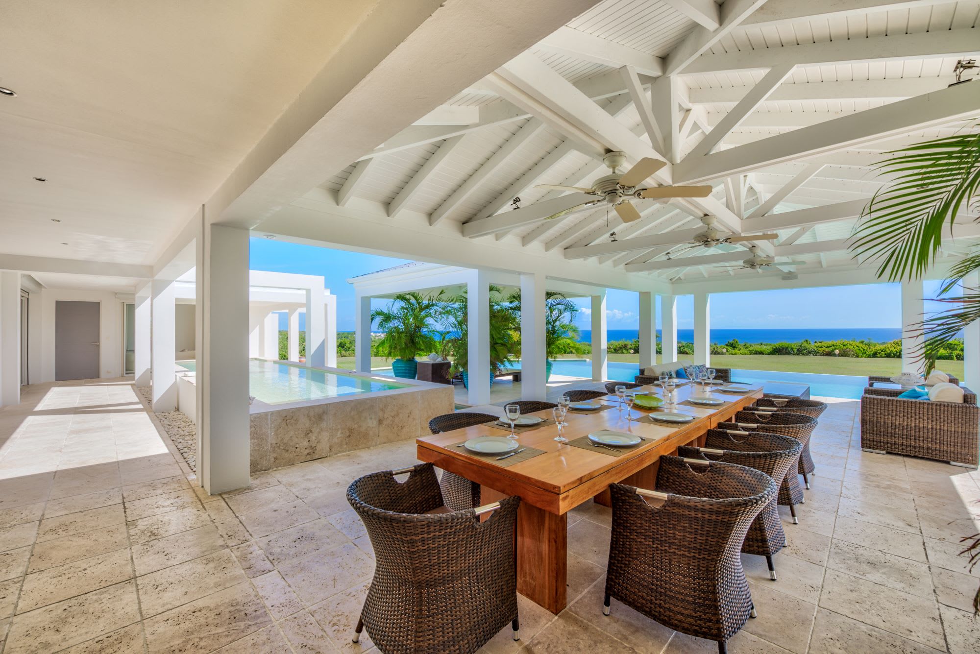 Villa Ambiance, a Terres Basses Estate with Panoramic Sea Views and Two Pools - Photo 15