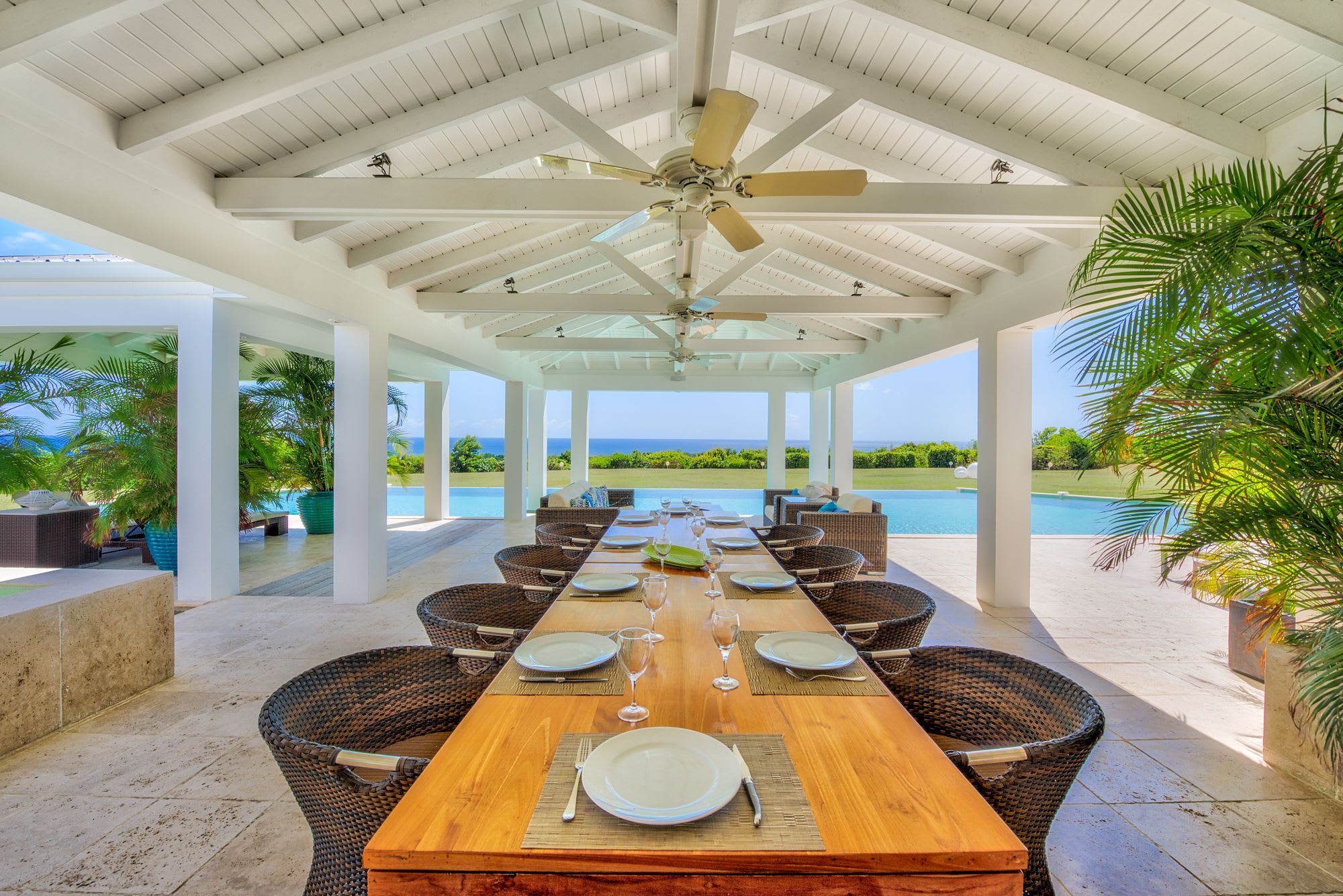 Villa Ambiance, a Terres Basses Estate with Panoramic Sea Views and Two Pools - Photo 16