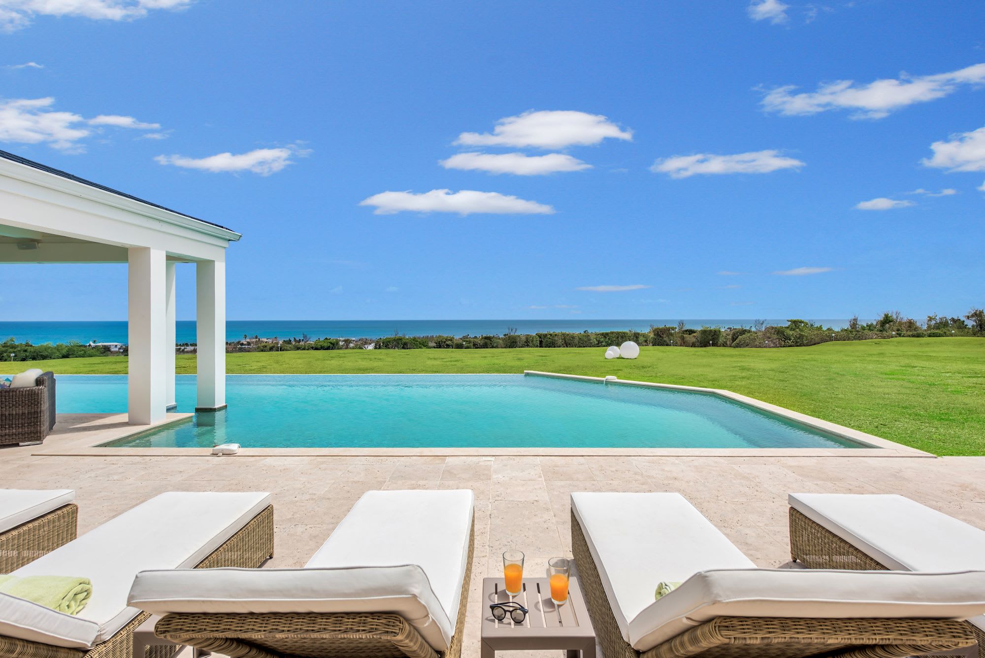 Villa Ambiance, a Terres Basses Estate with Panoramic Sea Views and Two Pools Gallery 2