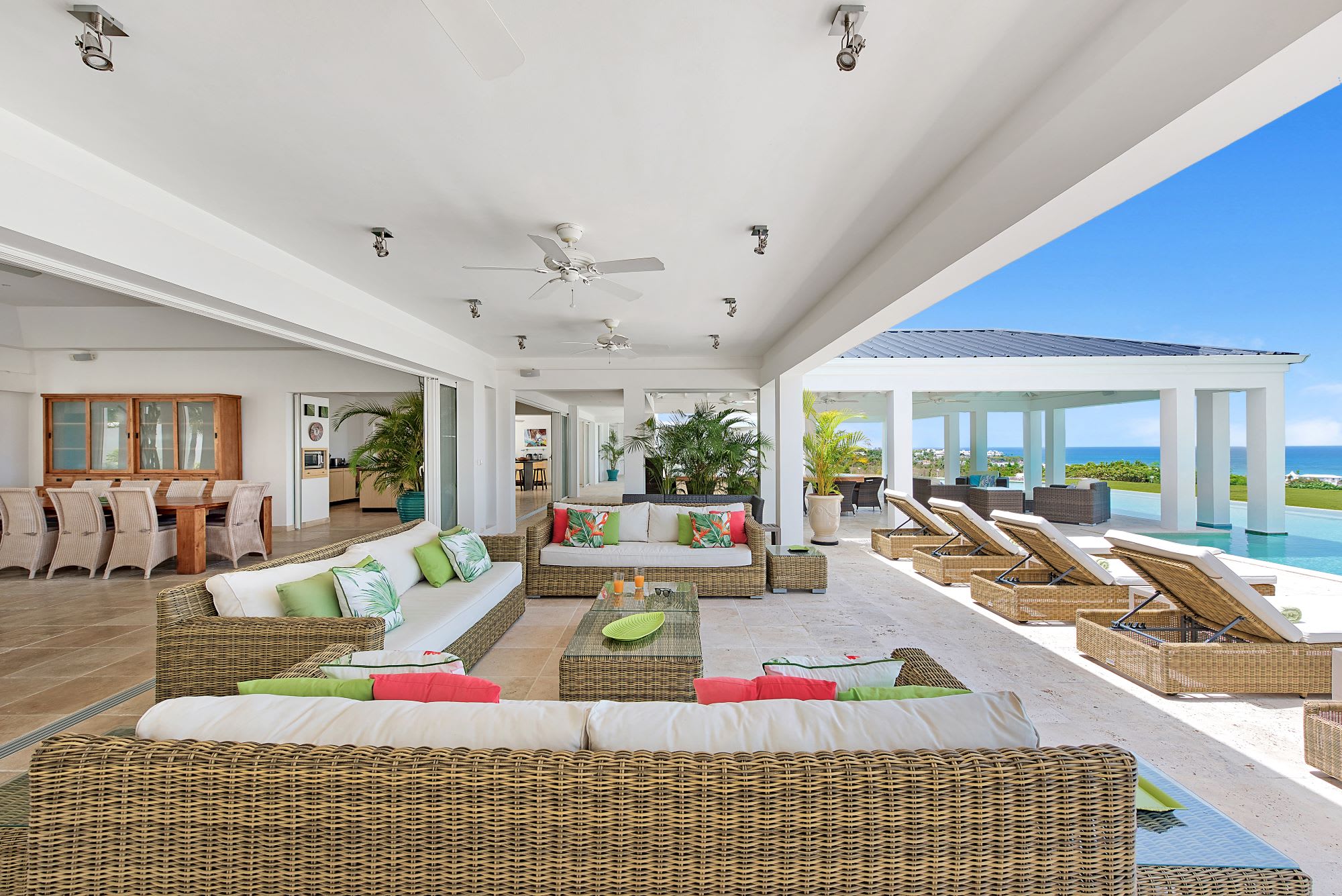 Villa Ambiance, a Terres Basses Estate with Panoramic Sea Views and Two Pools - Photo 9