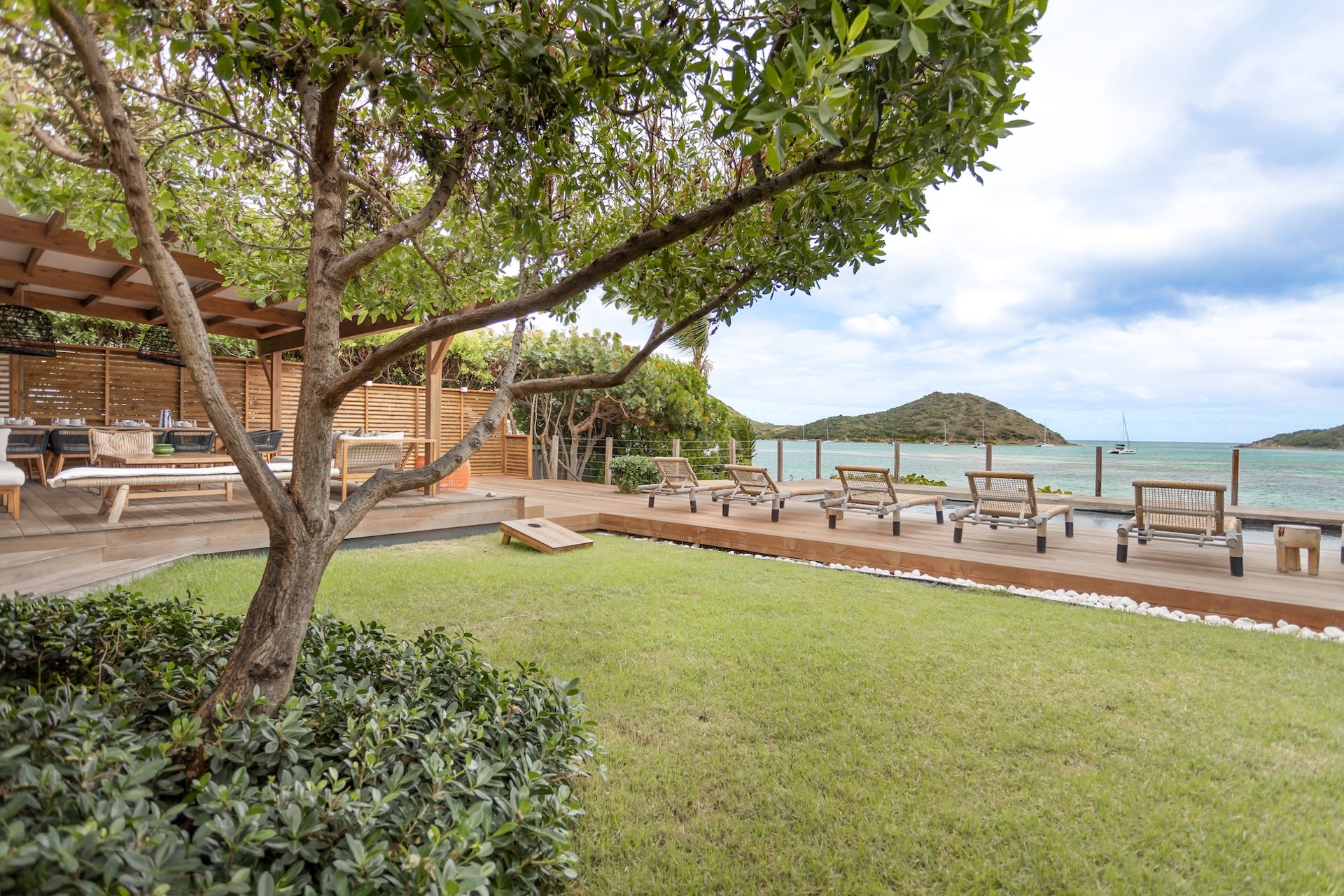 Villa Baltazar, Beachfront Cul de Sac Villa Facing Pinel Islet - Photo 5