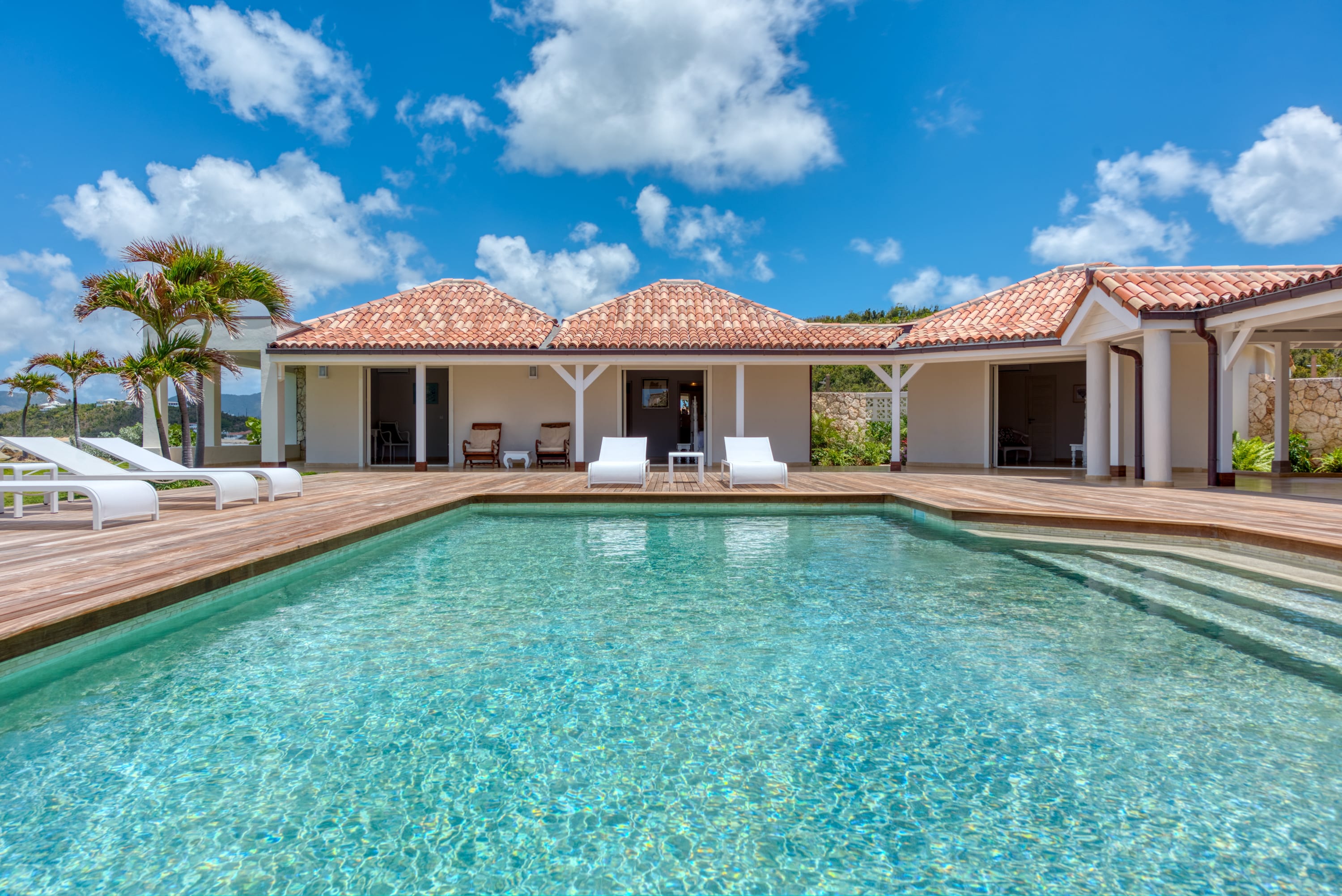 Villa Casa Cervo, Oceanfront Terres Basses Villa with Anguilla Views - Photo 5