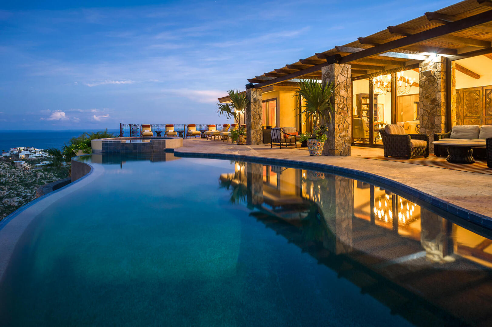 Villa Cielo, a 10 Bedroom Pedregal Sky House with Ocean Views Main View