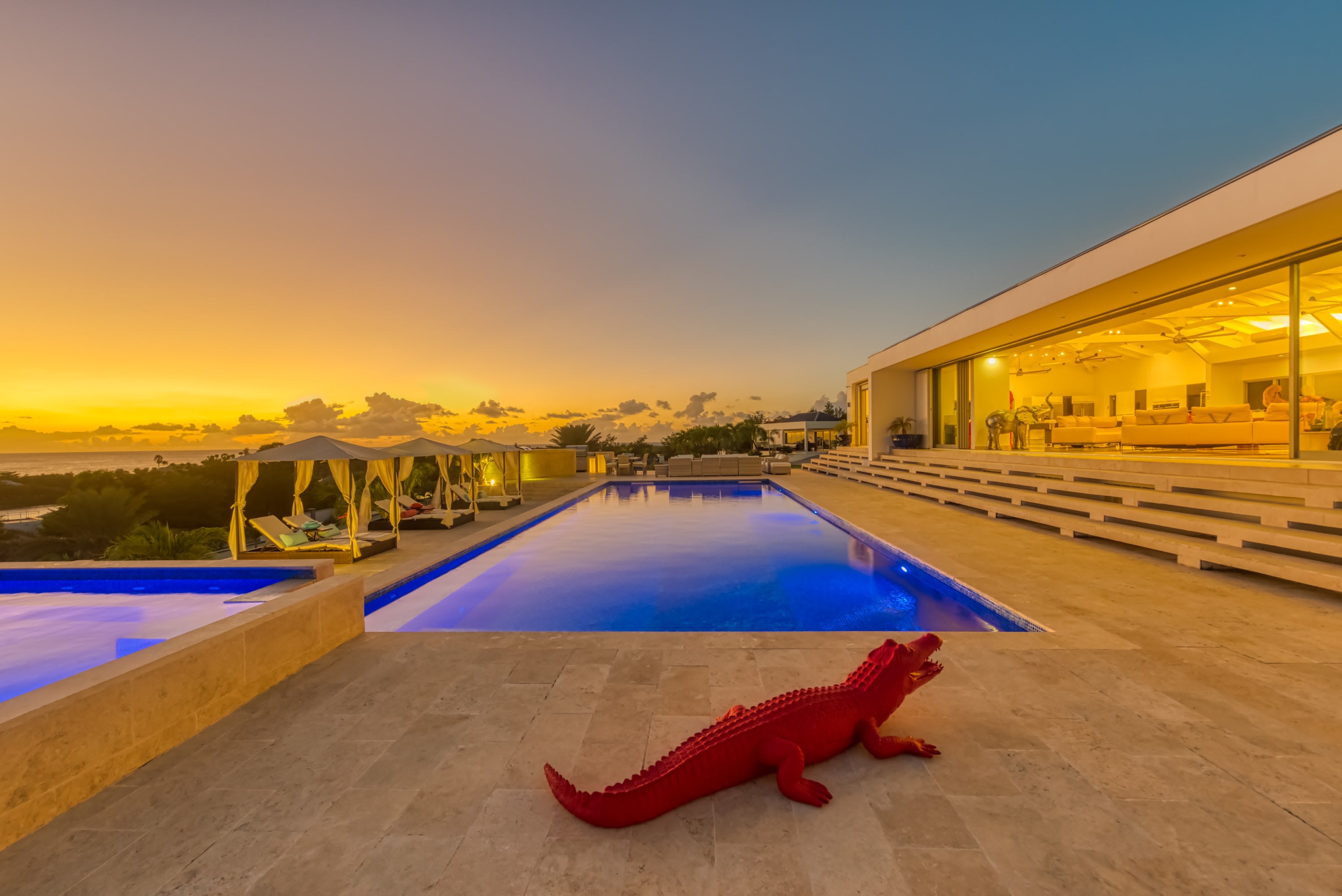 Villa El Grande Azure, a Five Bedroom Sea View Retreat in Les Terres Basses - Photo 37