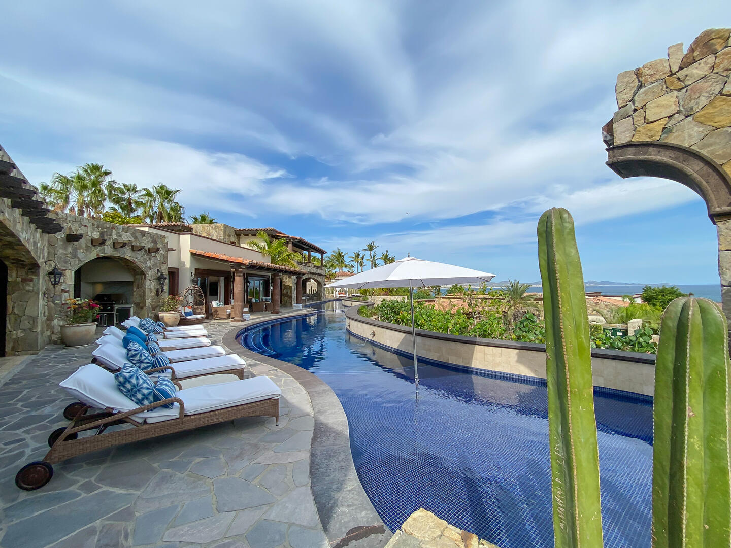 Villa Encanto, Six Bedroom Palmilla Retreat with a 100 Foot Infinity Pool Main View