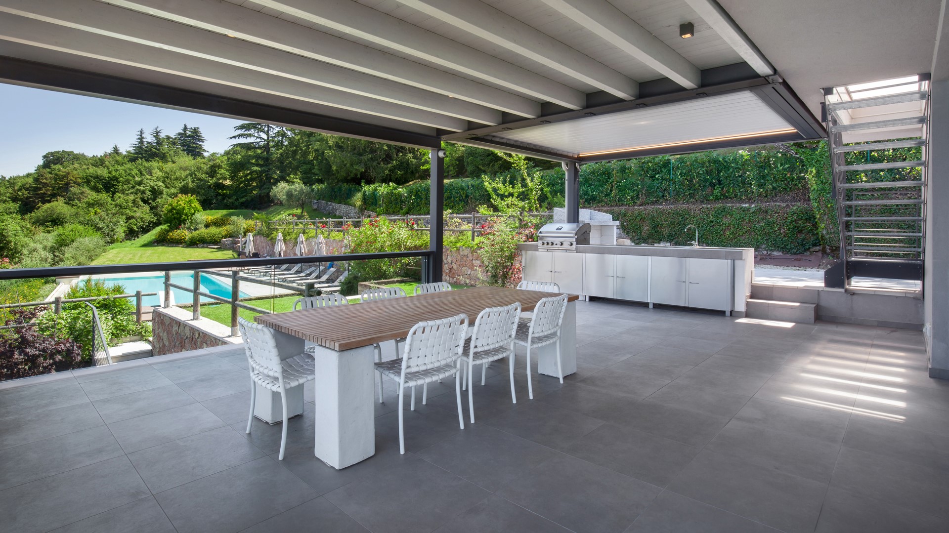 Villa Gemma, Contemporary Lake Garda Villa above San Zeno di Montagna - Photo 23