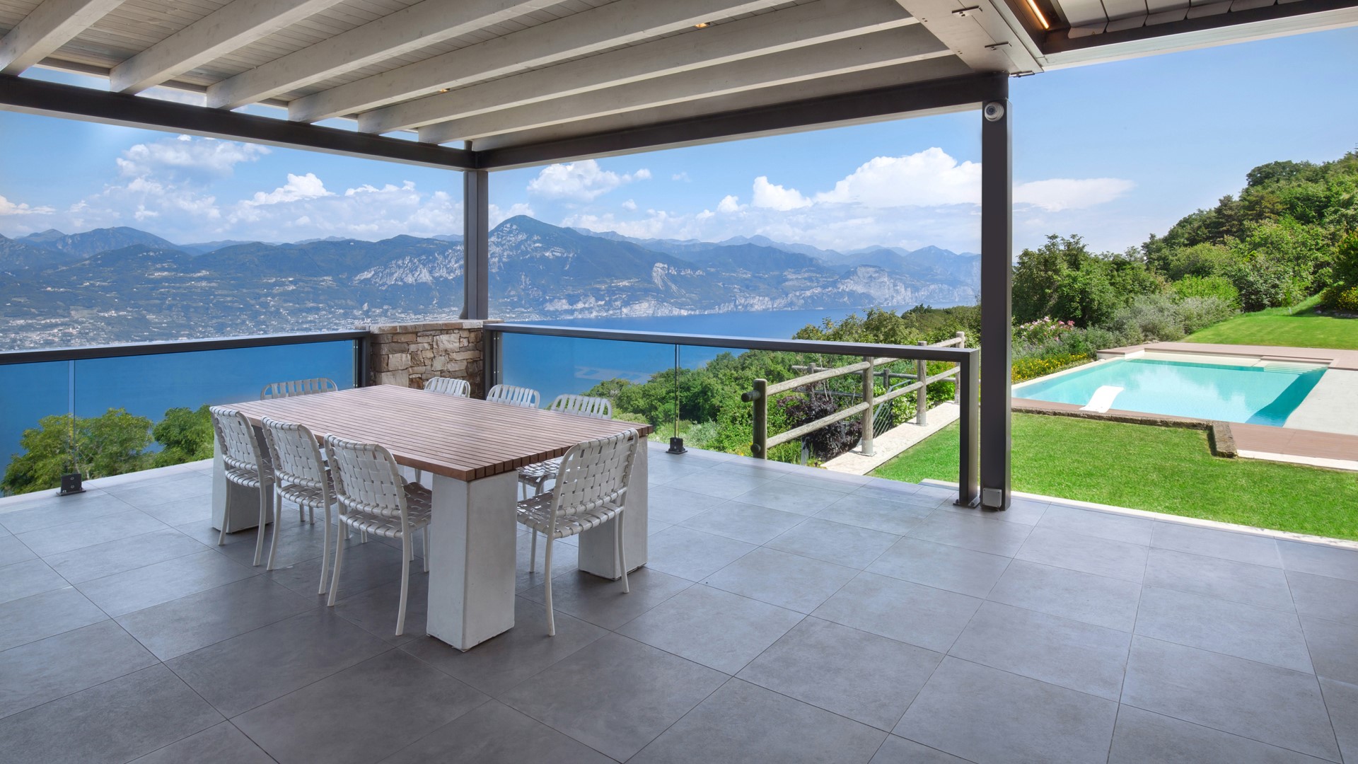 Villa Gemma, Contemporary Lake Garda Villa above San Zeno di Montagna - Photo 8
