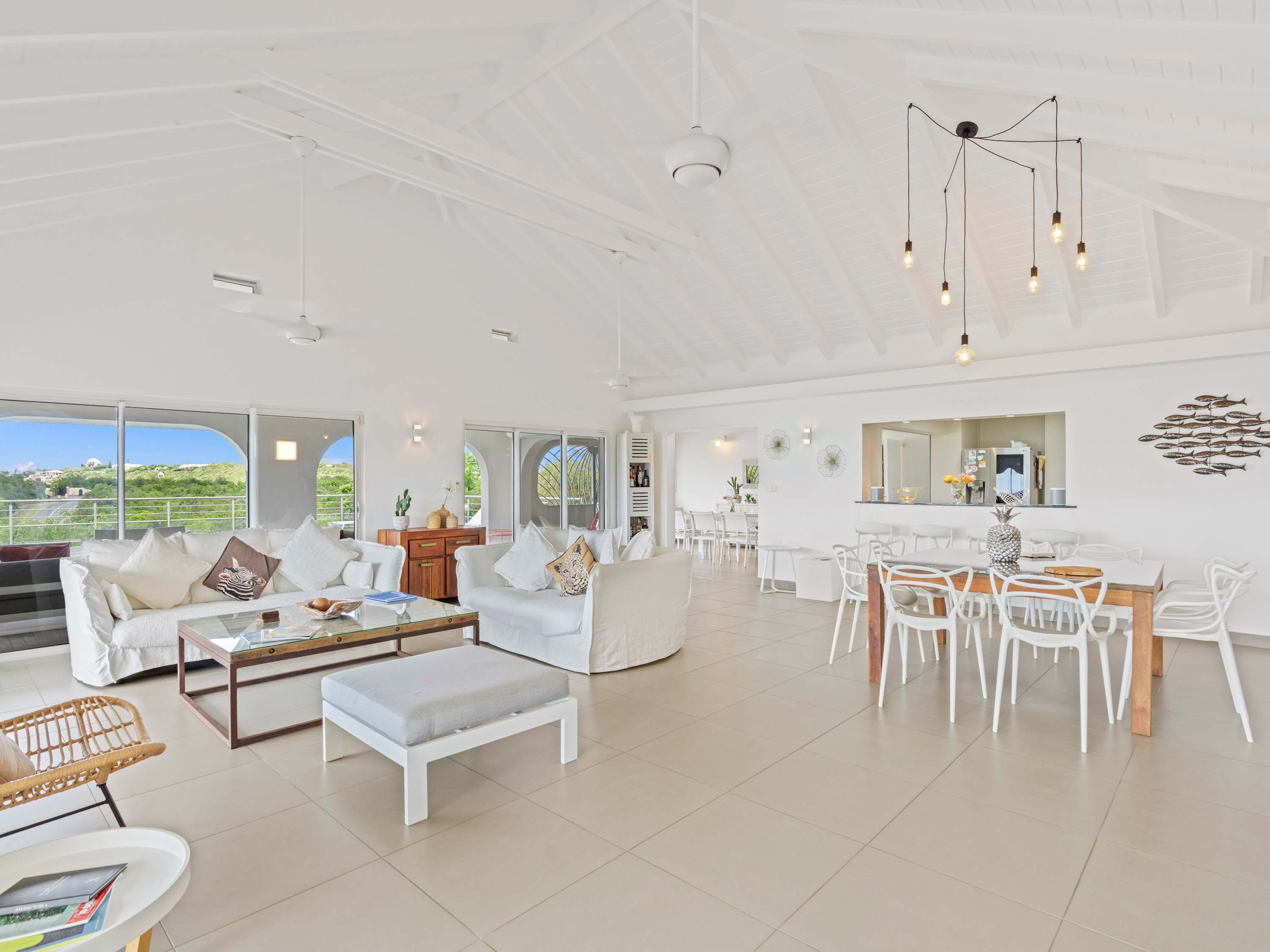Villa Imagine in Terres Basses, Oceanfront Five Bedroom Villa with Private Pool Gallery 2